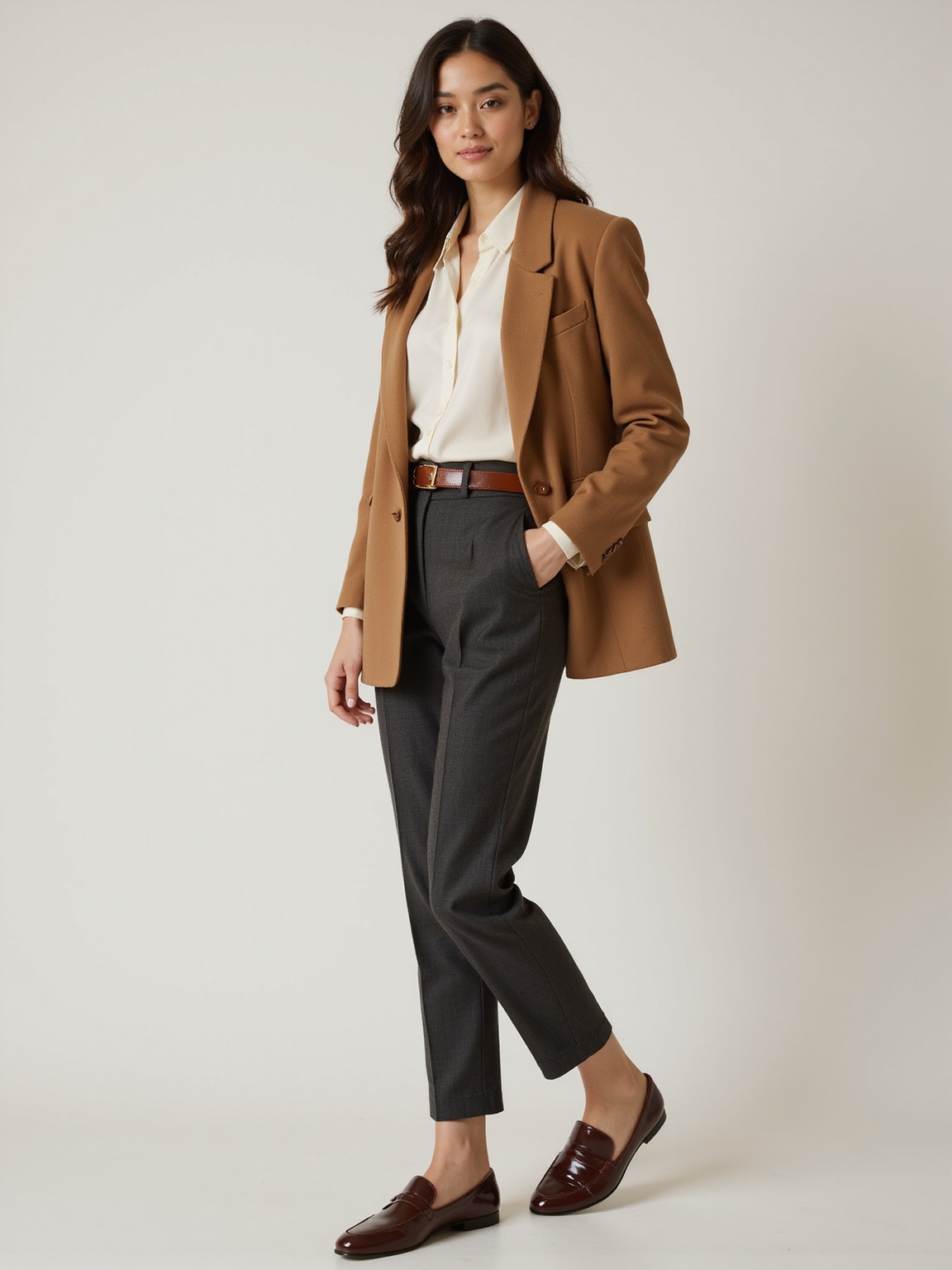 elevated classic professional wardrobe