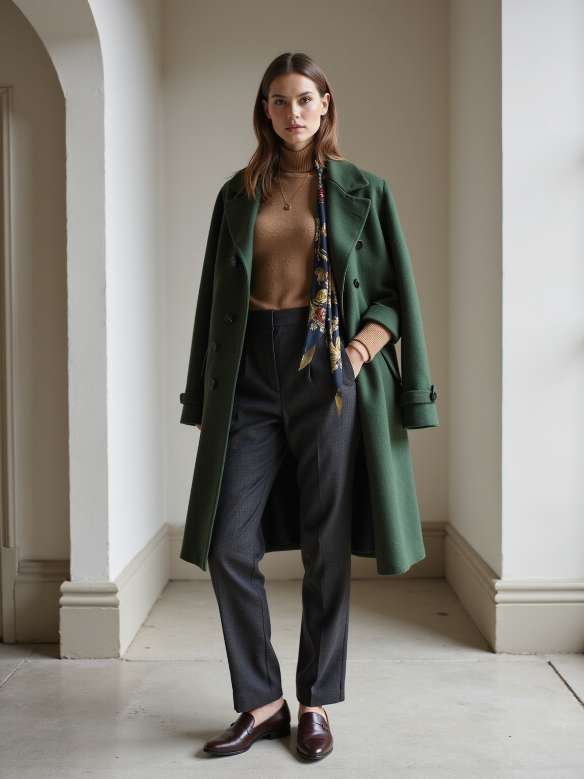fine gauge turtleneck underlayer