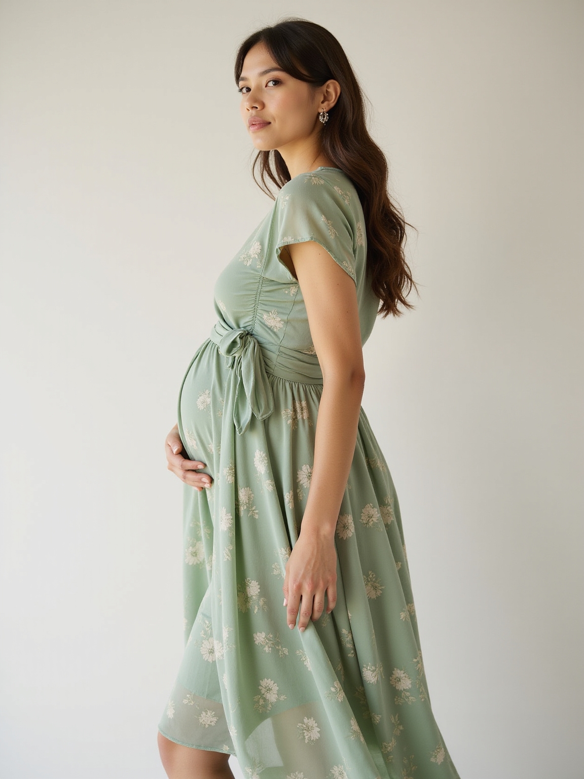 flattering adjustable maternity spring staples