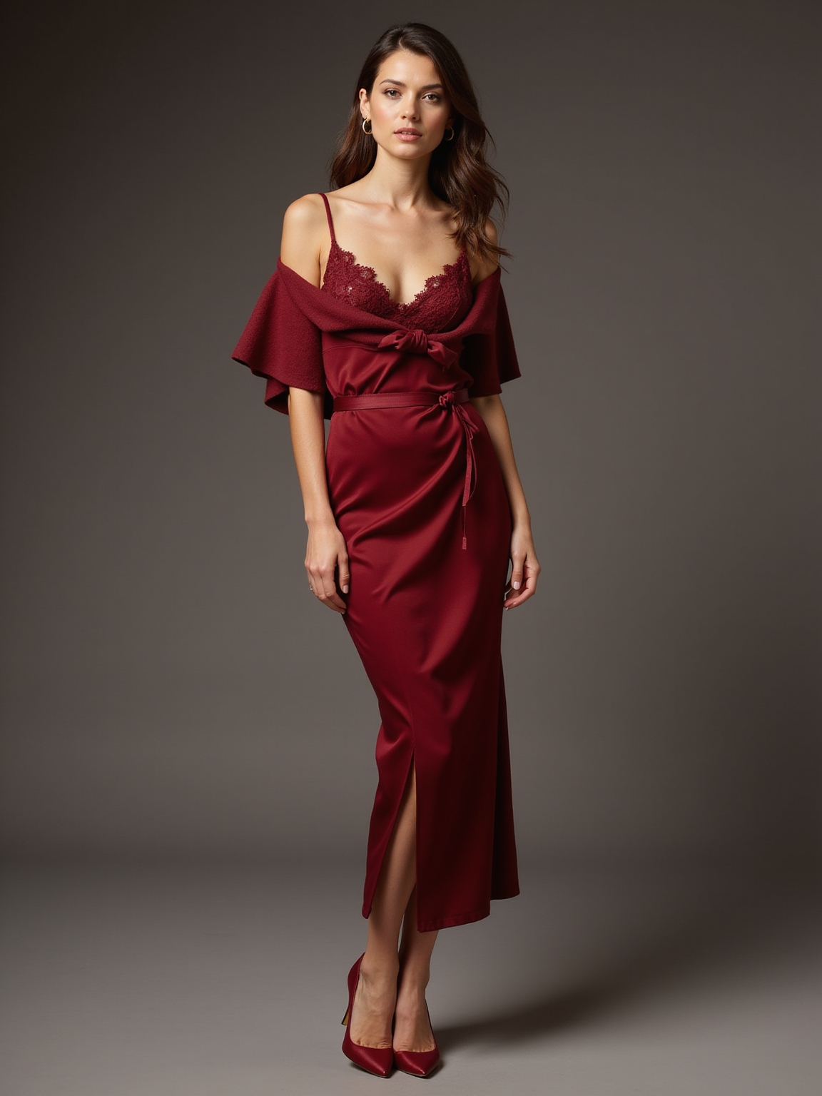 flirty refined red datewear