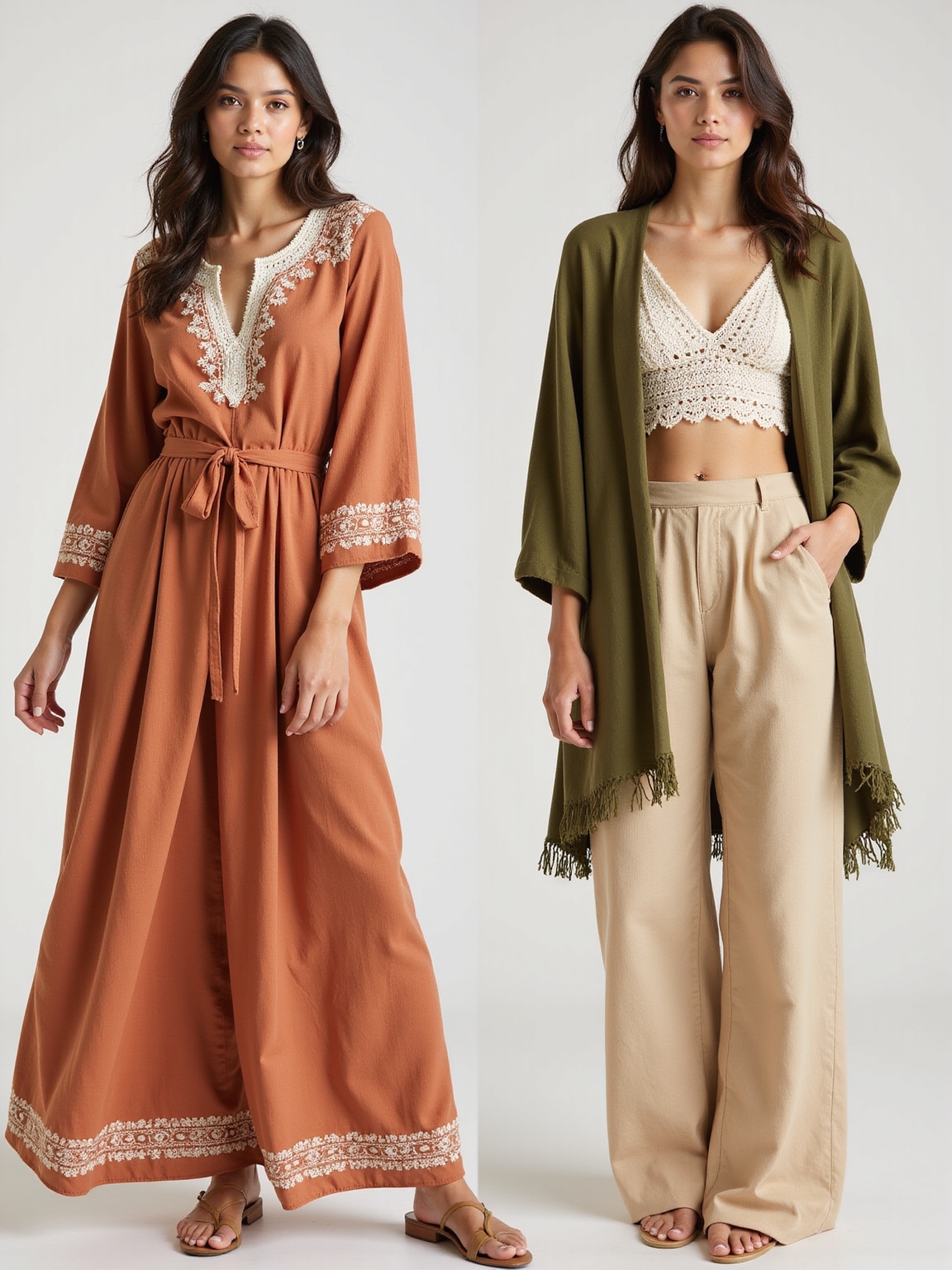 floaty layered carefree boho silhouettes