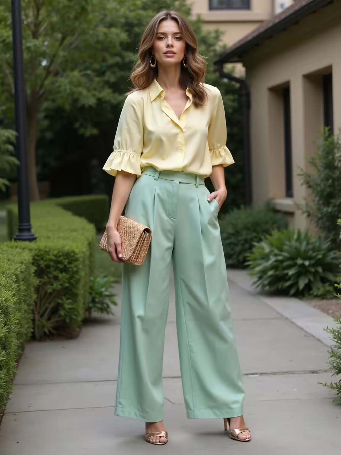 fresh pastel blooms wardrobe