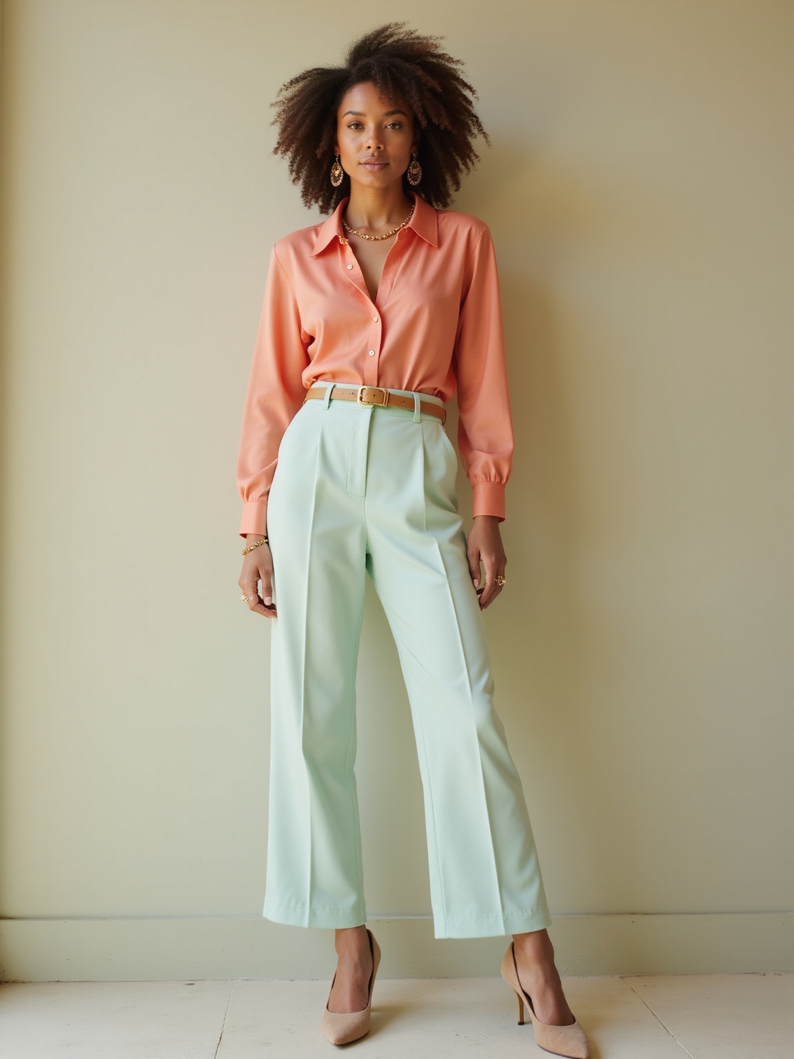 fresh warm luminous wardrobe