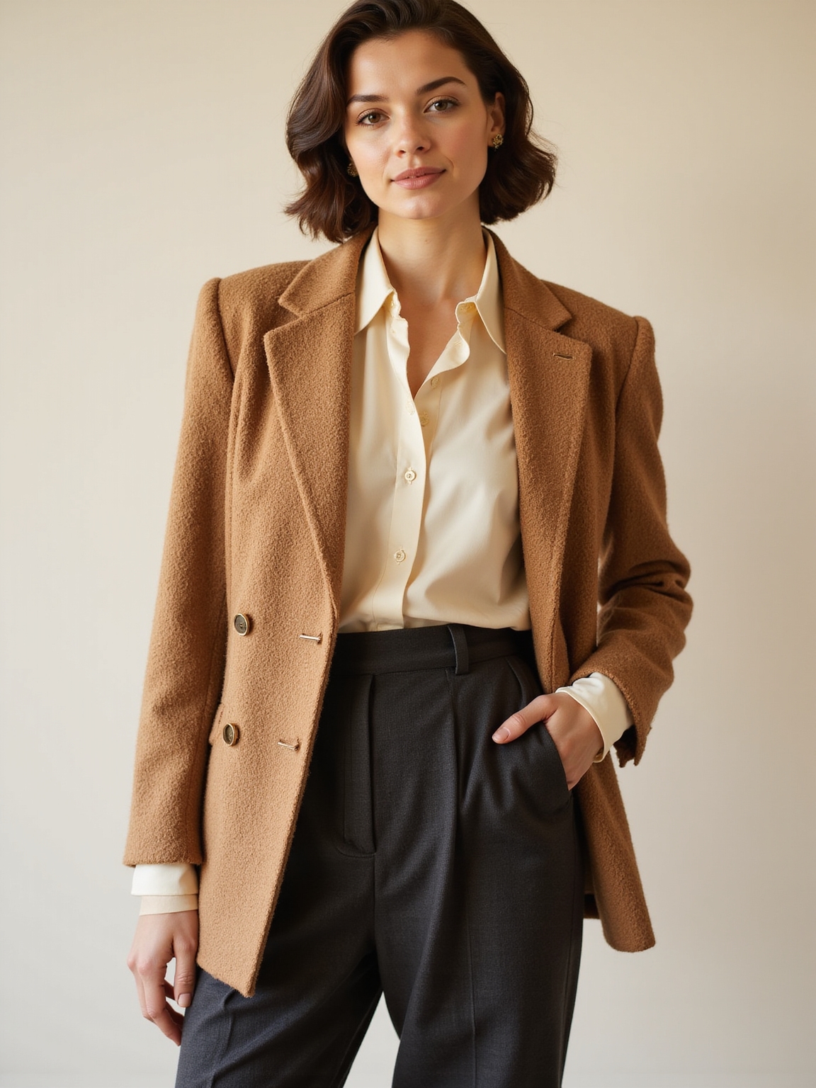 high waist heritage tailored essentials