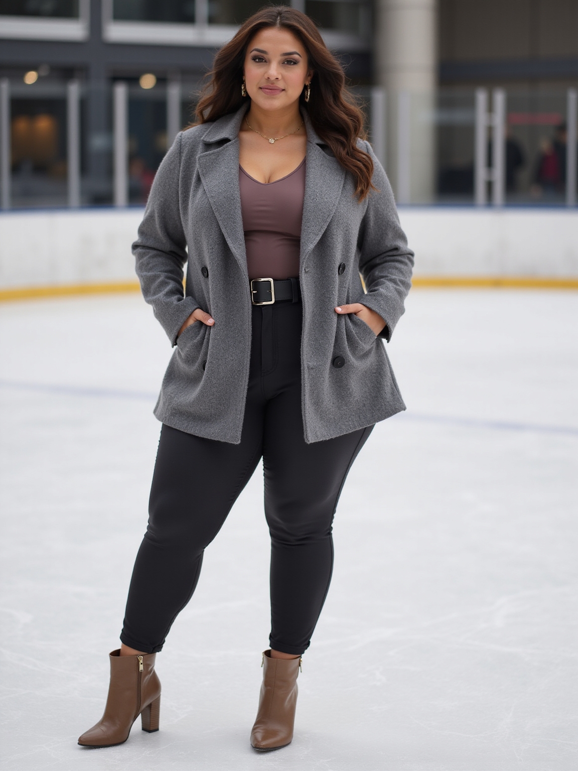 high waisted supportive skating bottoms