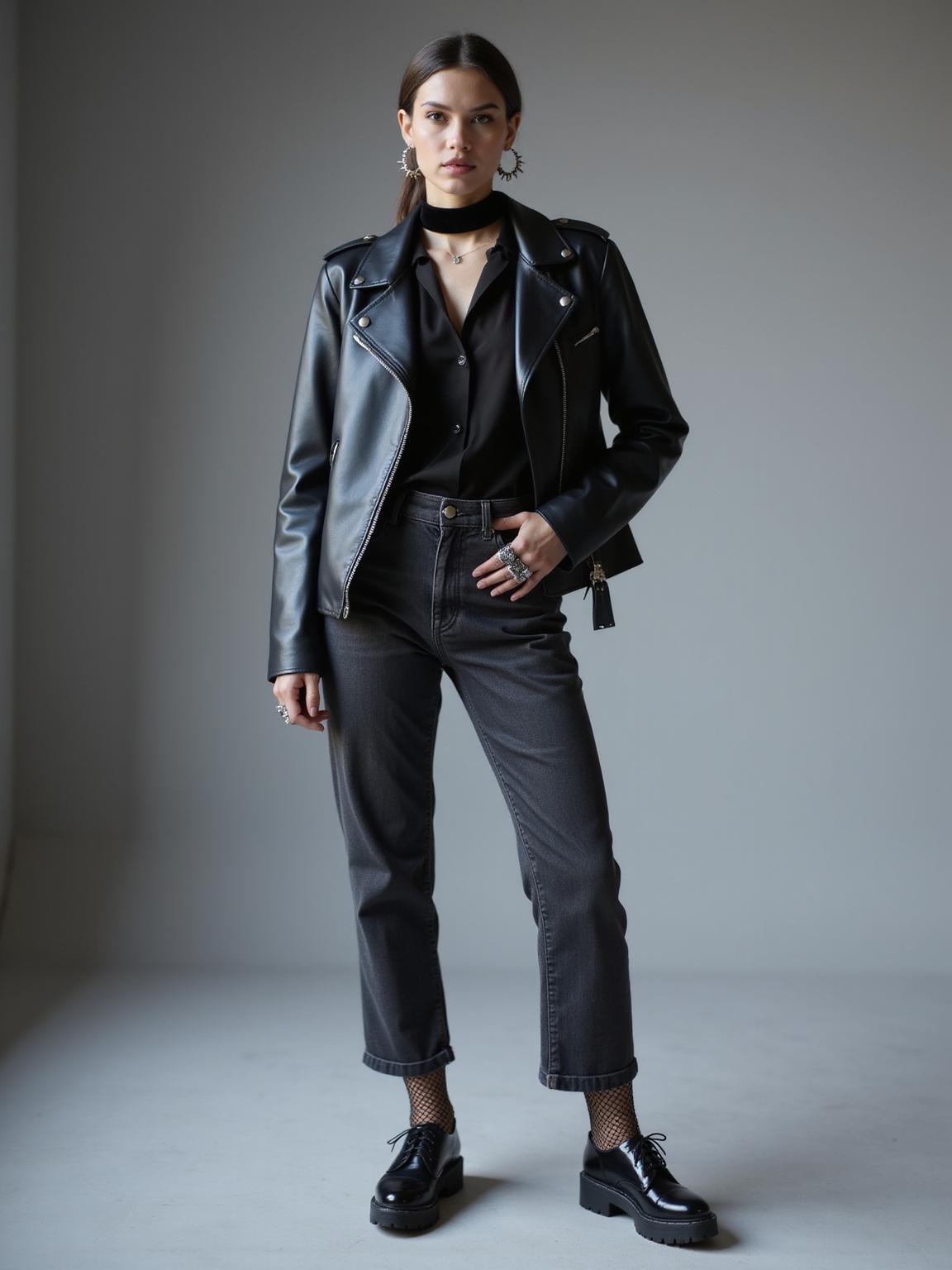 inky textures effortless darkwear