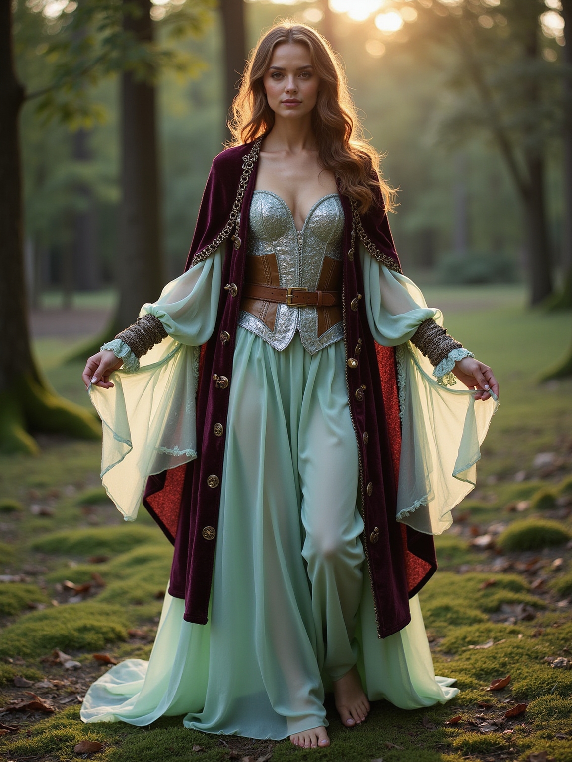 intentional seasonal fantasy layering