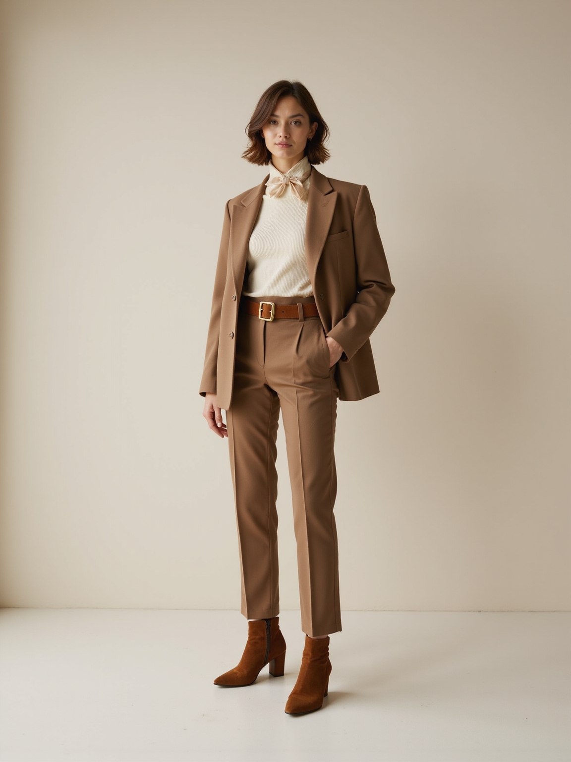 intentional tailored balanced minimalism