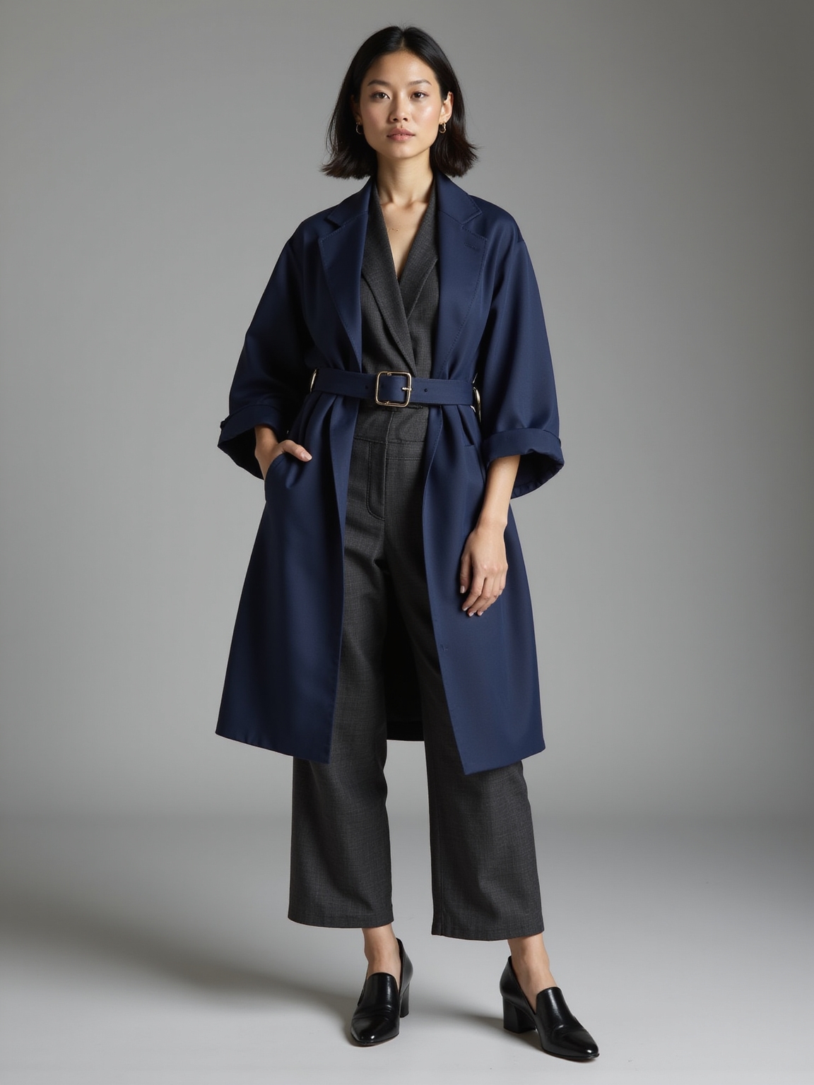 kimono inspired modern layered refinement