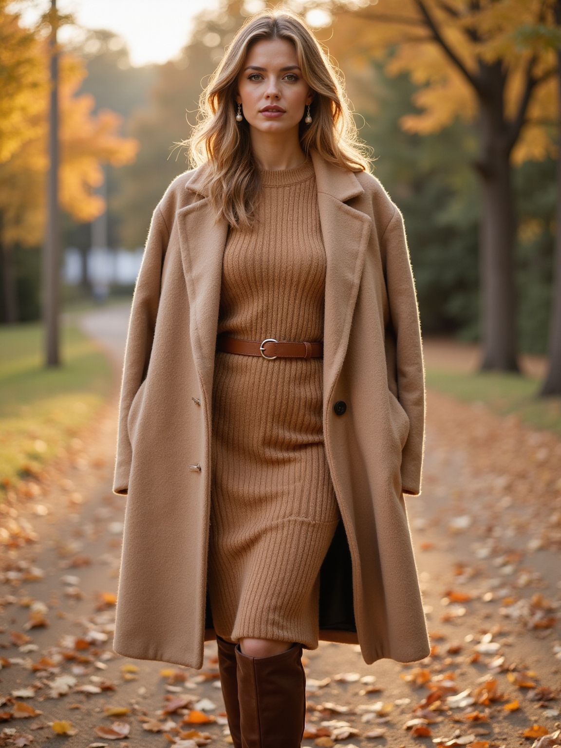 knit midi dresses with corduroy