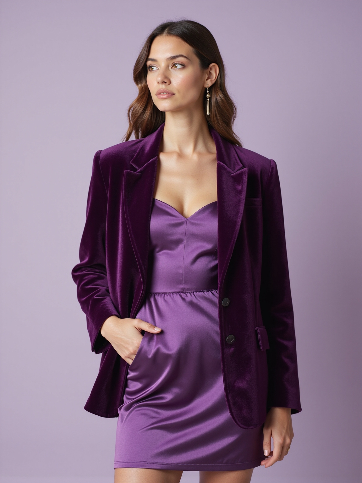 lavender to plum day to night