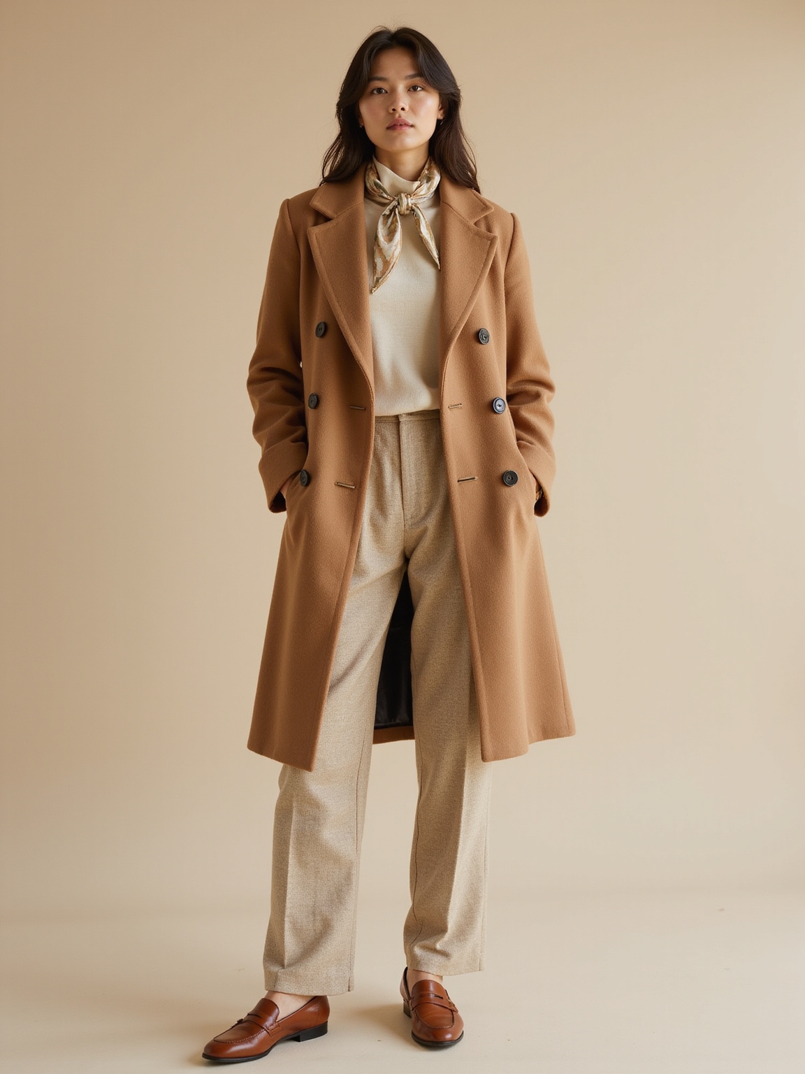 layered cashmere refined textures