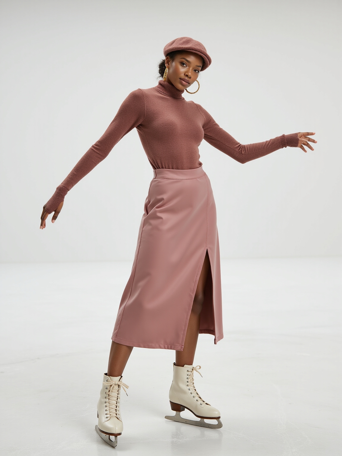 layered flexible silhouettes for skating