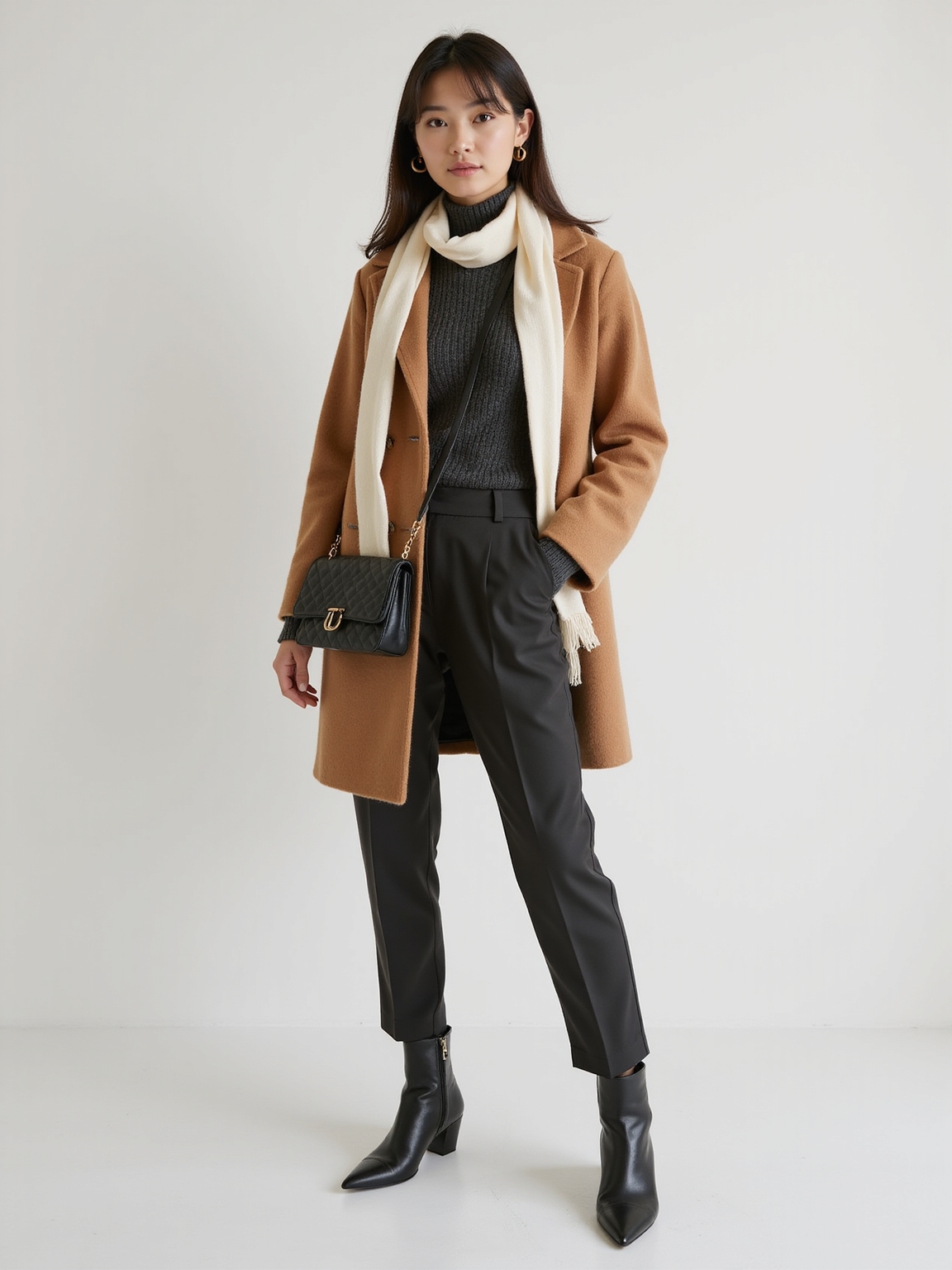 layered korean winter capsule