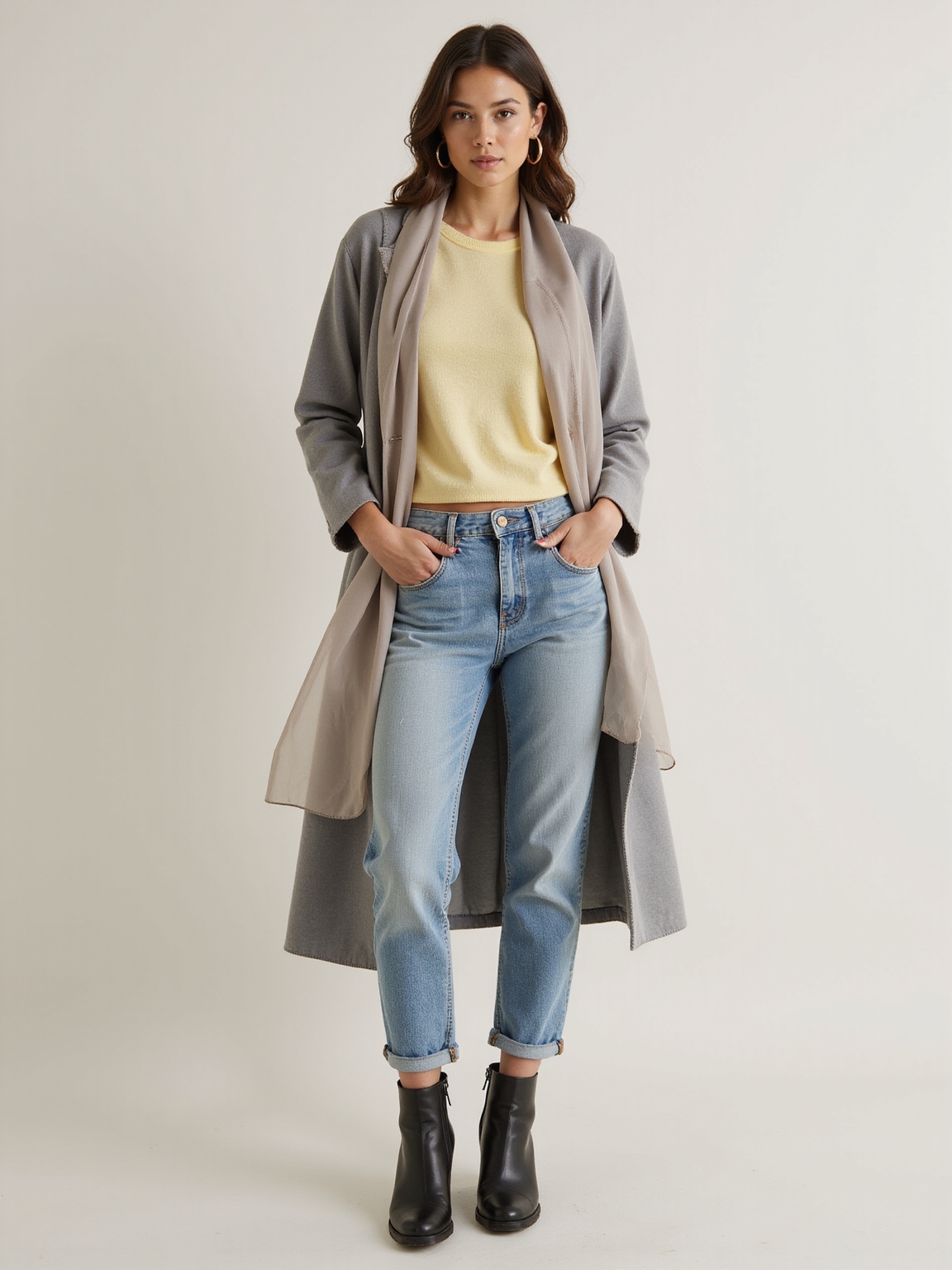 layered lightweight tops for spring