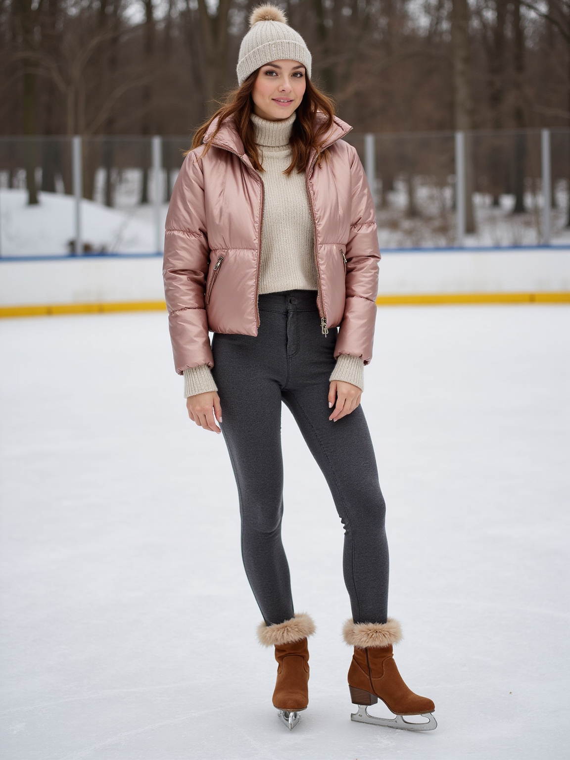 layered lightweight warmth for skating
