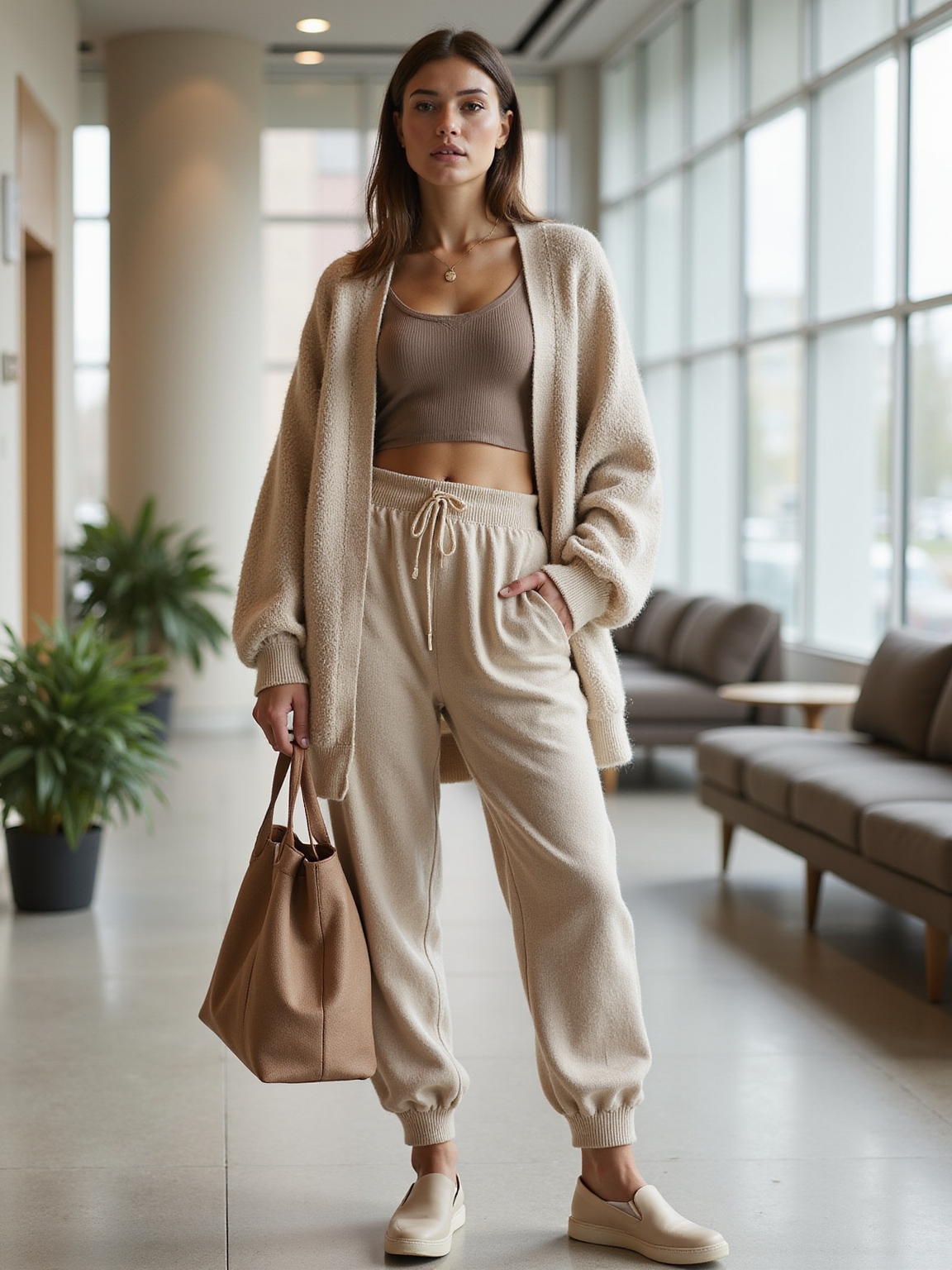 layered loungewear for napping