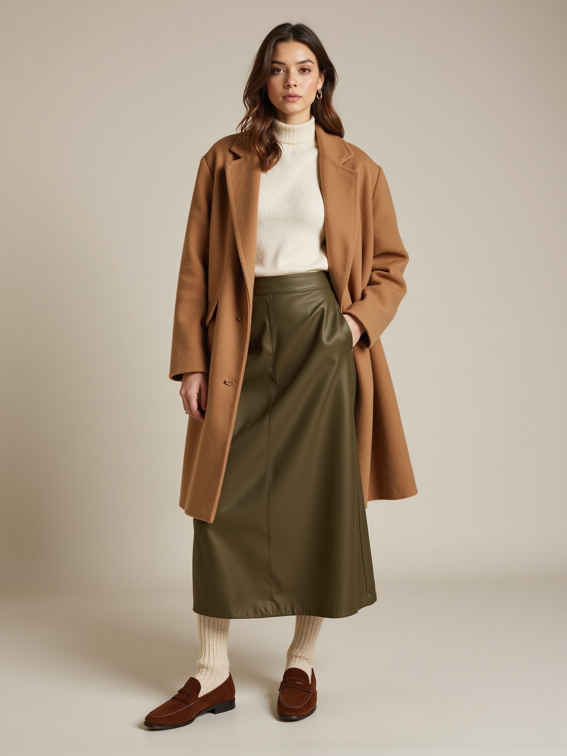 layered mixed texture cozy style