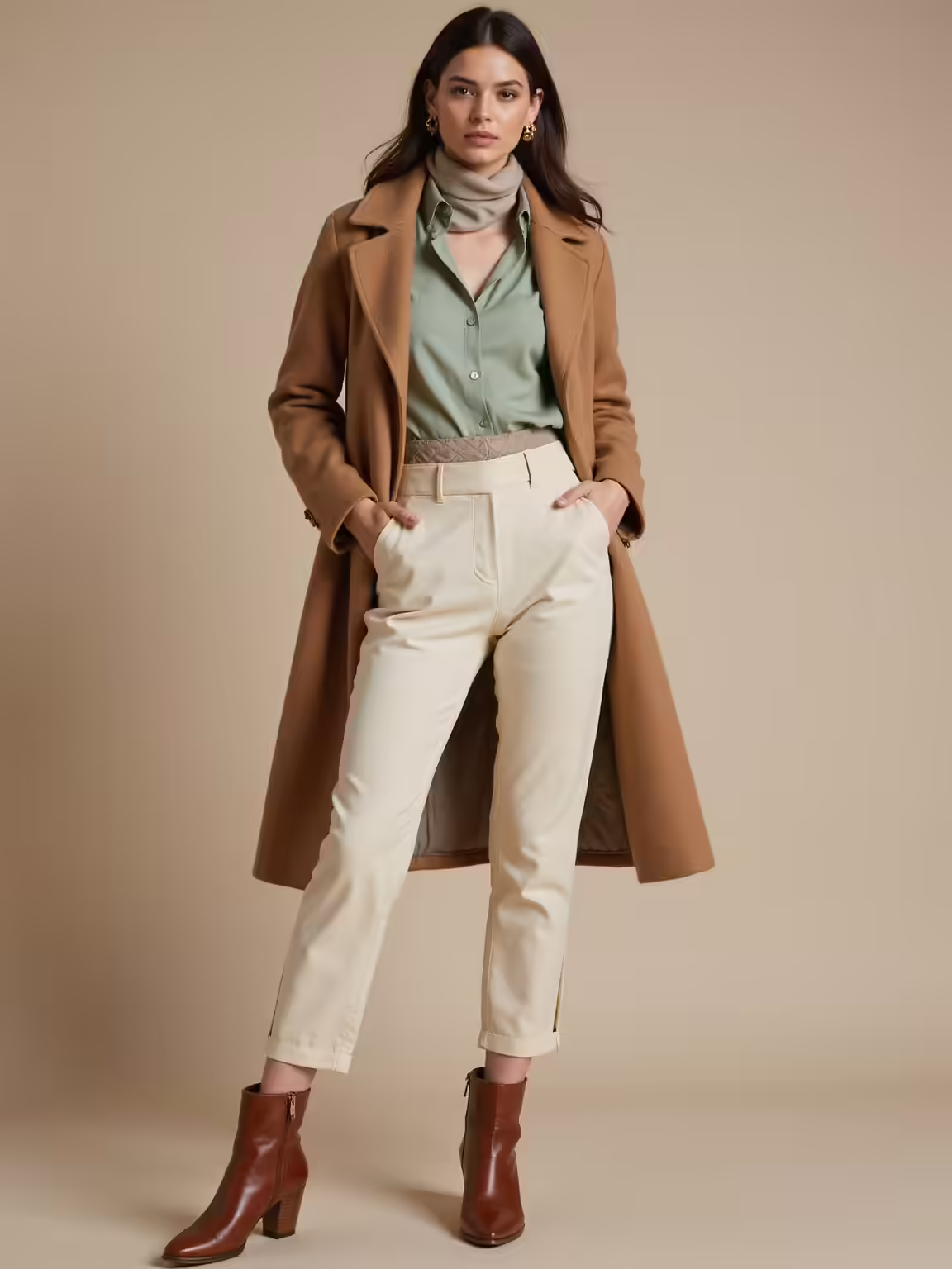 layered outfits for unpredictable weather