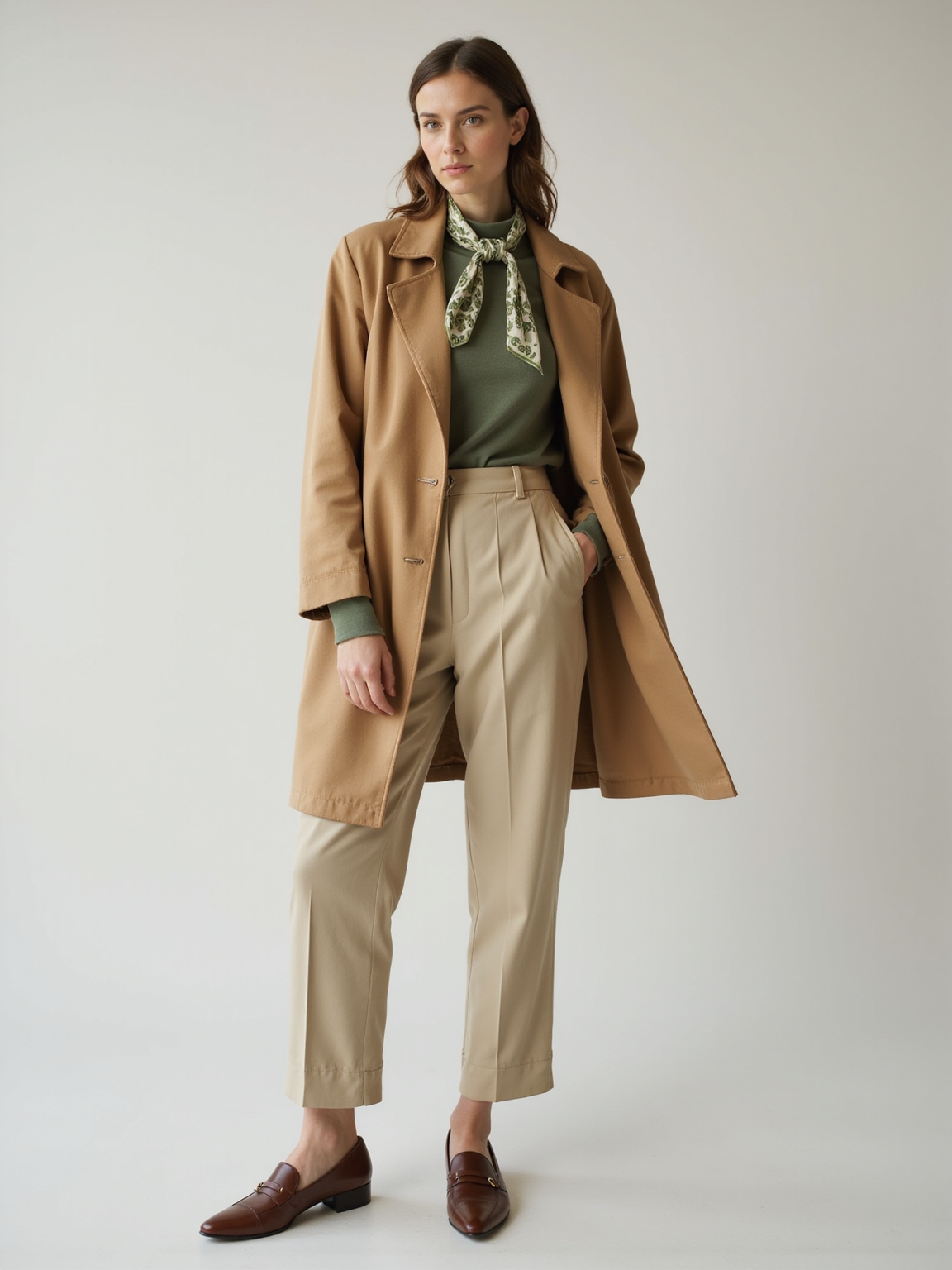 layered polished spring commute wear