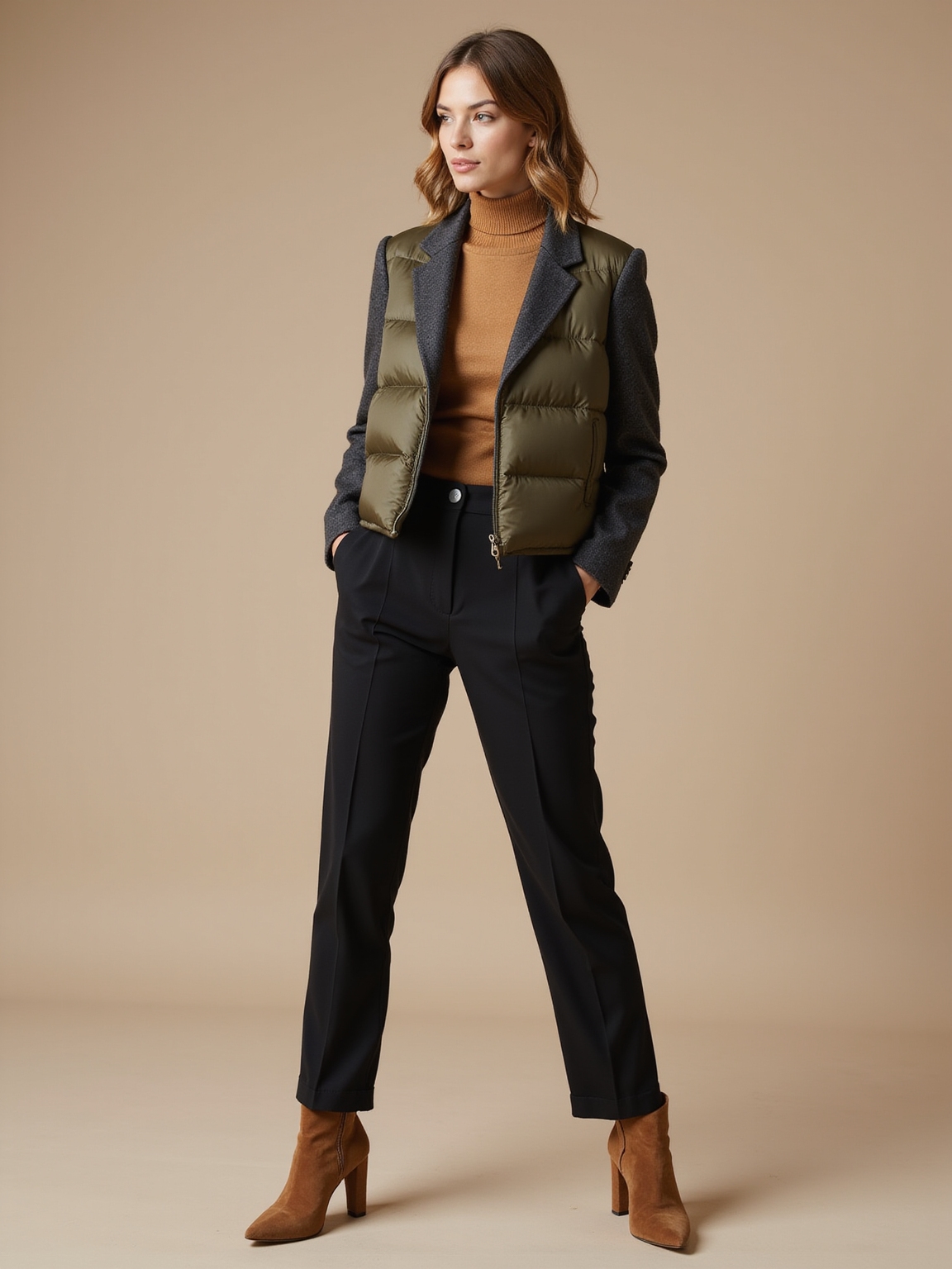 layered warmth streamlined silhouette