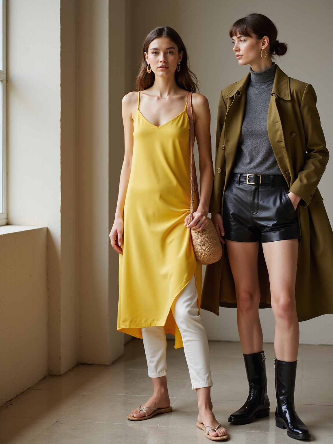 layered weather ready polished neutrals