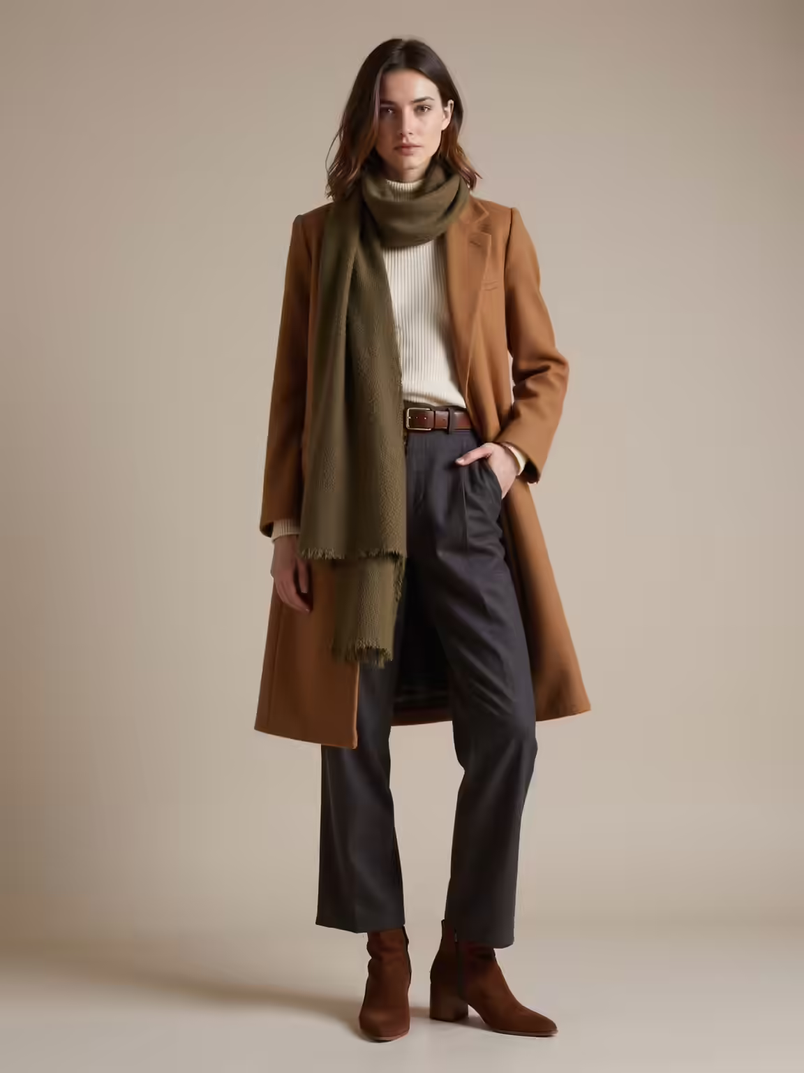 layered winter fashion artistry