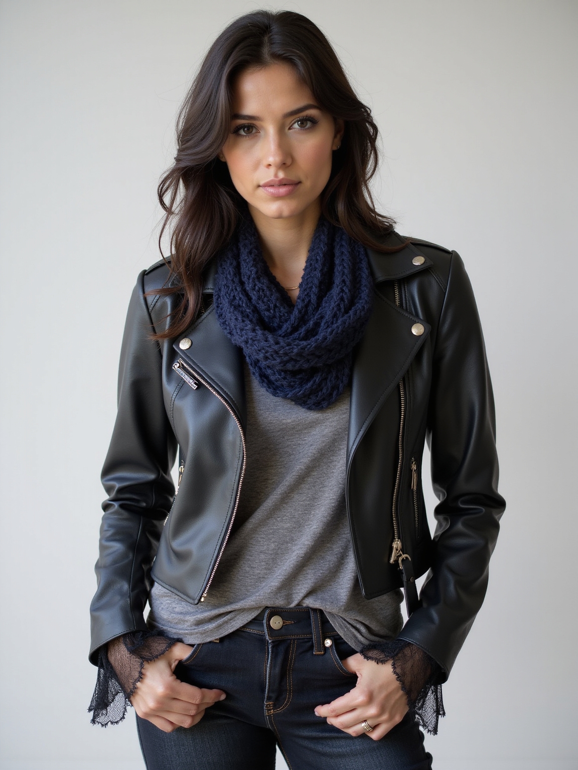 layered y2k grunge warmth