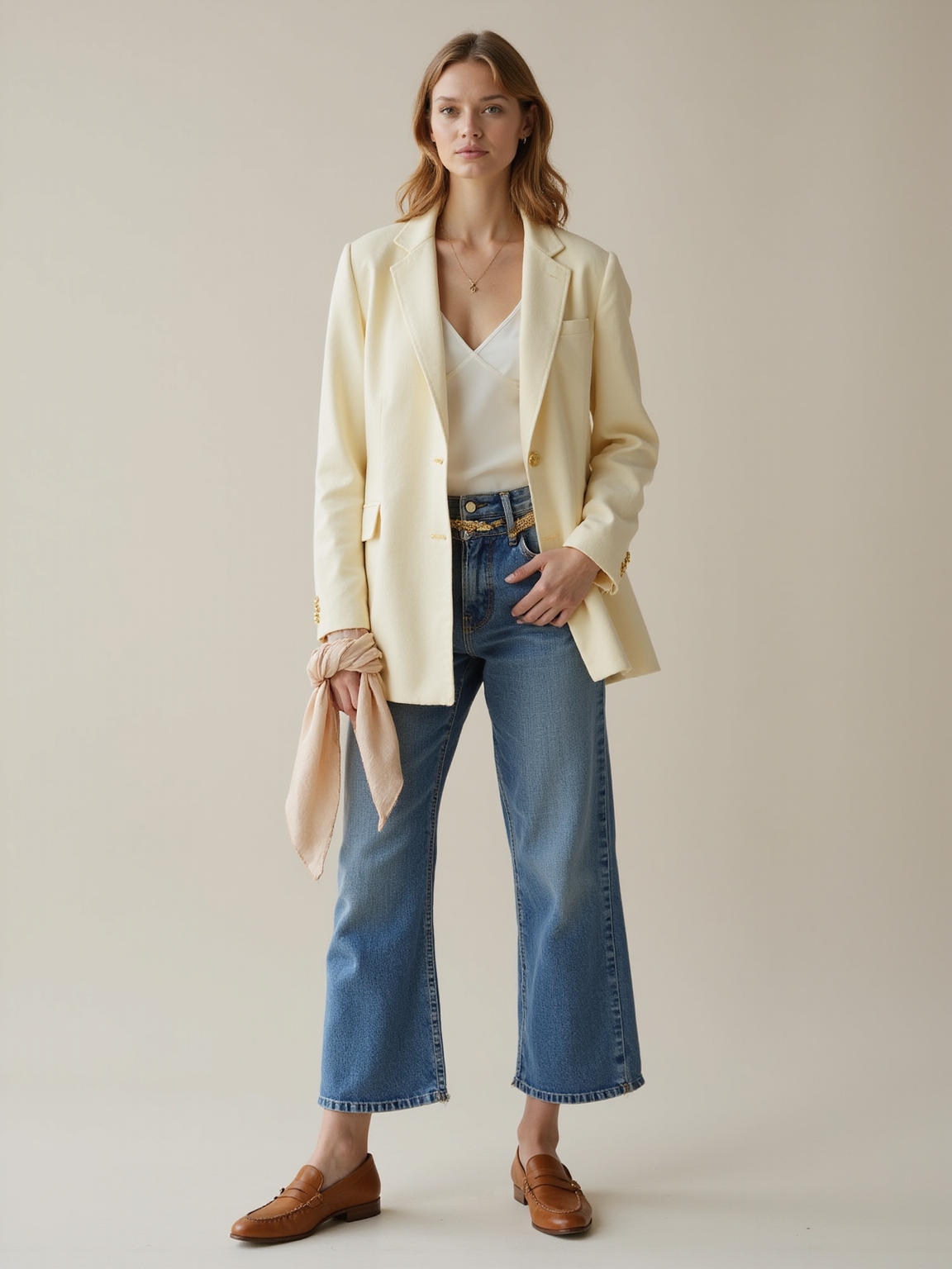 light layers polished casual details