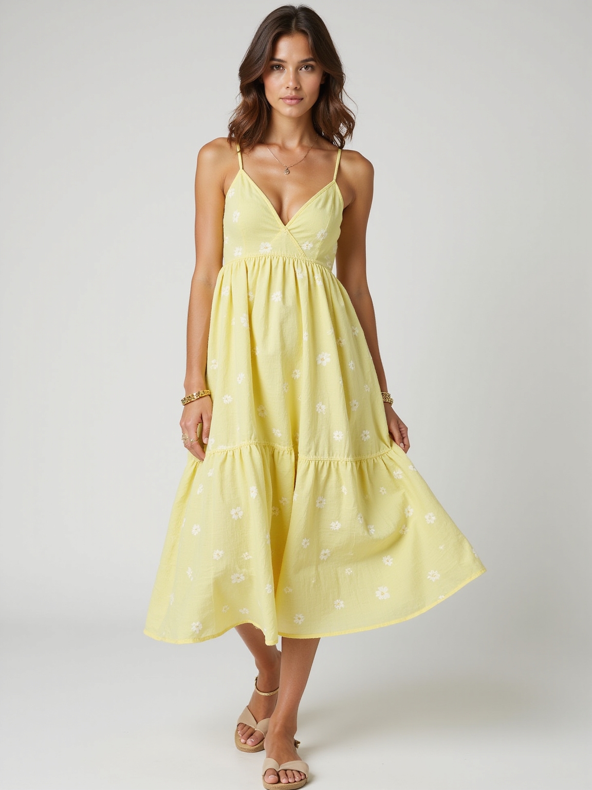 lightweight a line wrap sundresses
