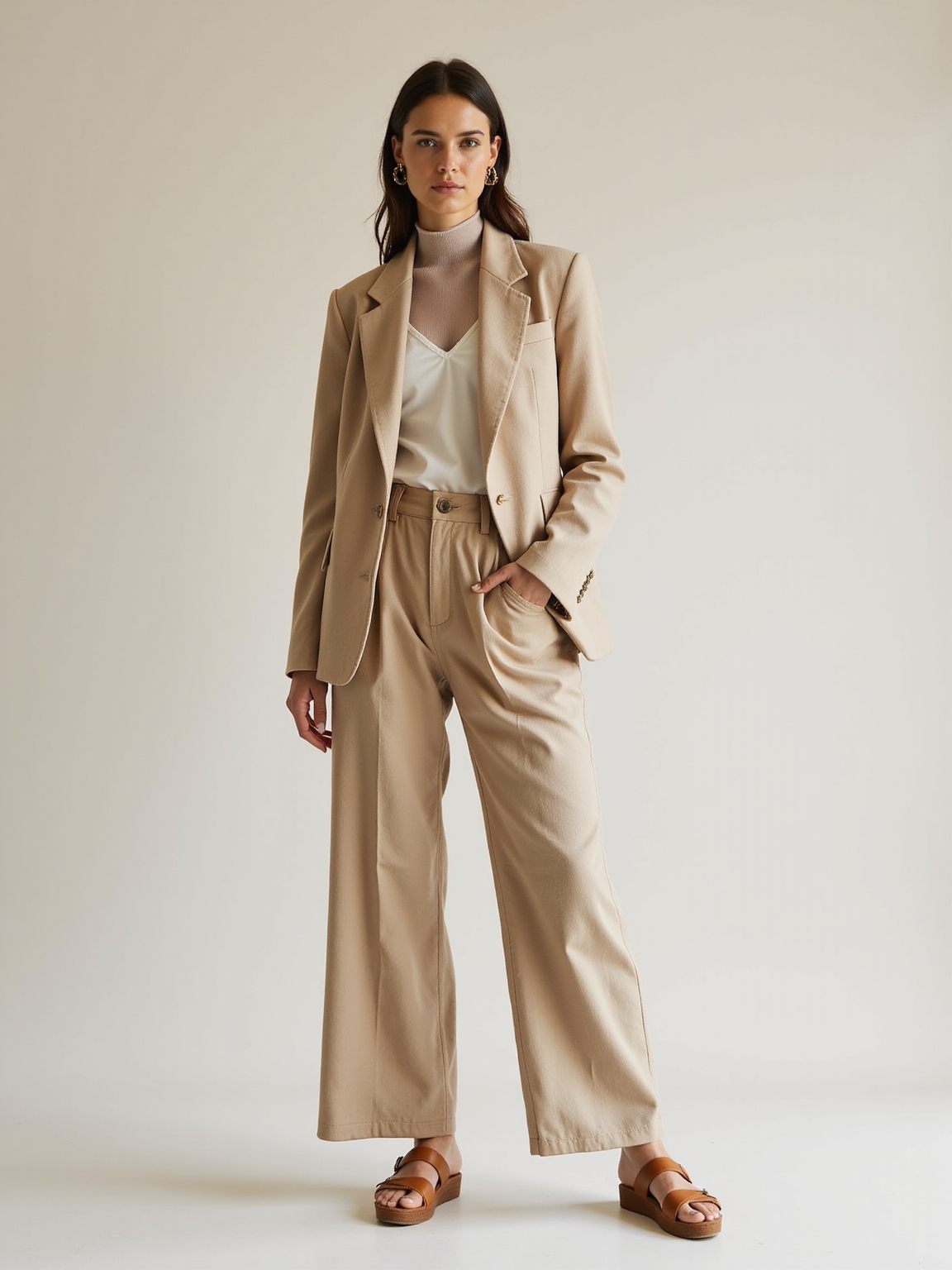 lightweight layered neutral textures