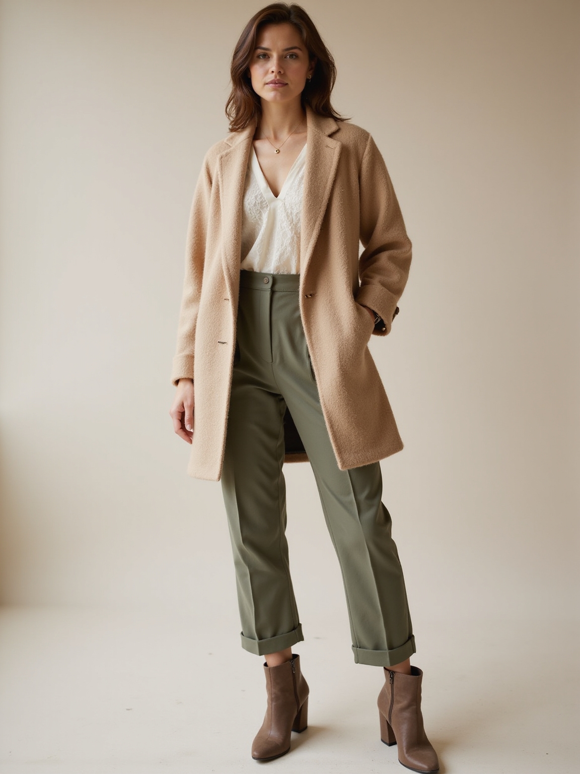 lightweight layered winter to spring outfits