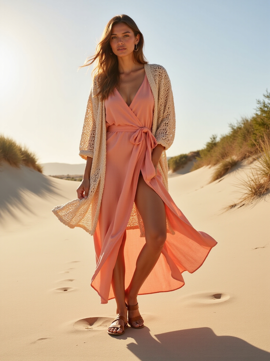 lightweight linen beach coverups