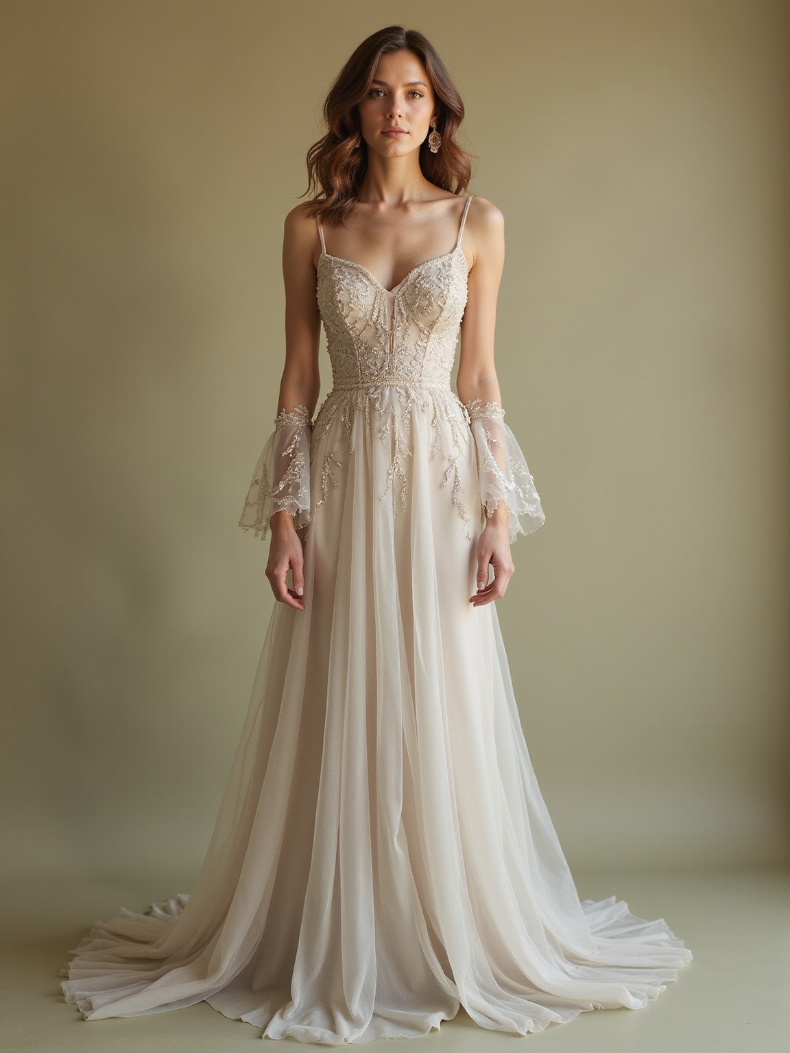 lightweight pastel ethereal silhouette