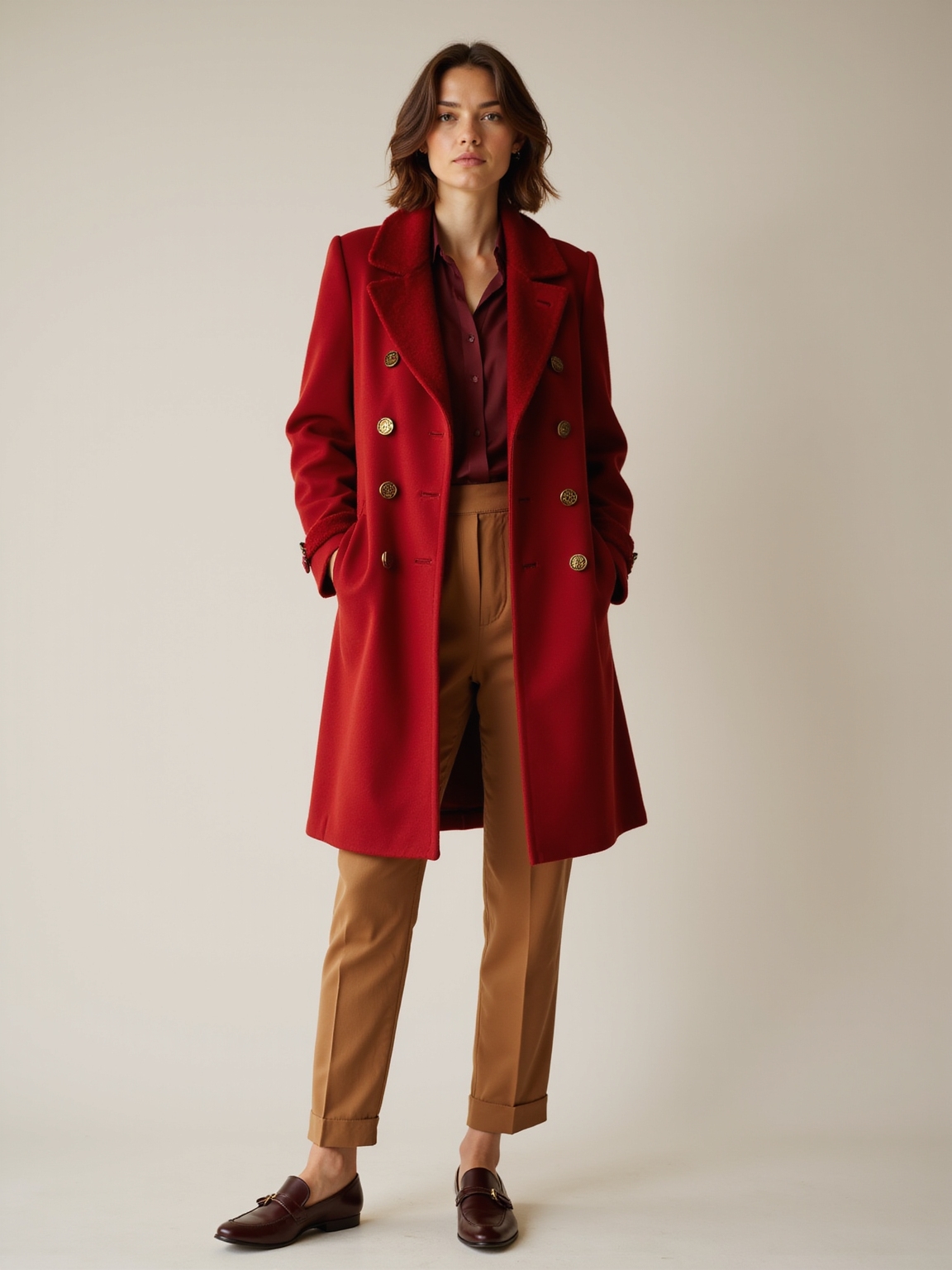 lived in crimson timeless staples