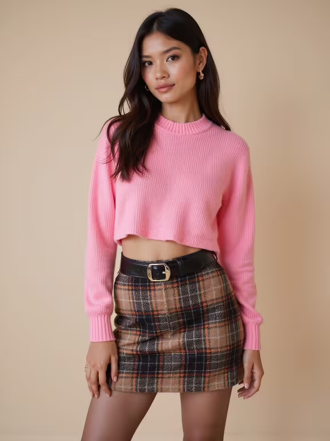 low rise preppy micro minis