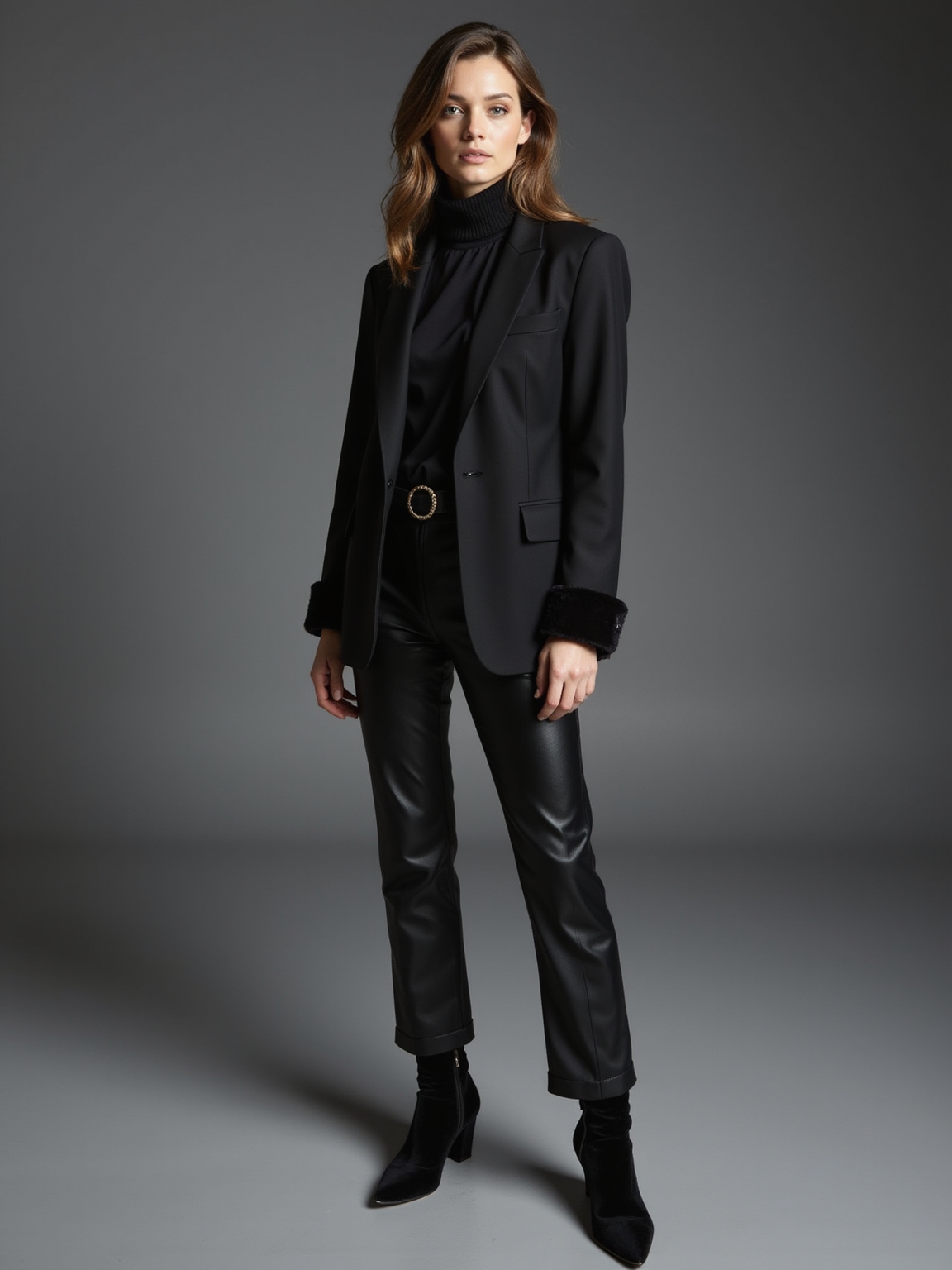 matte shine layered tactile contrasts