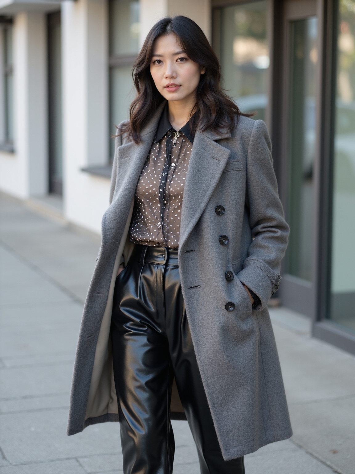 monochrome seoul with playful accents