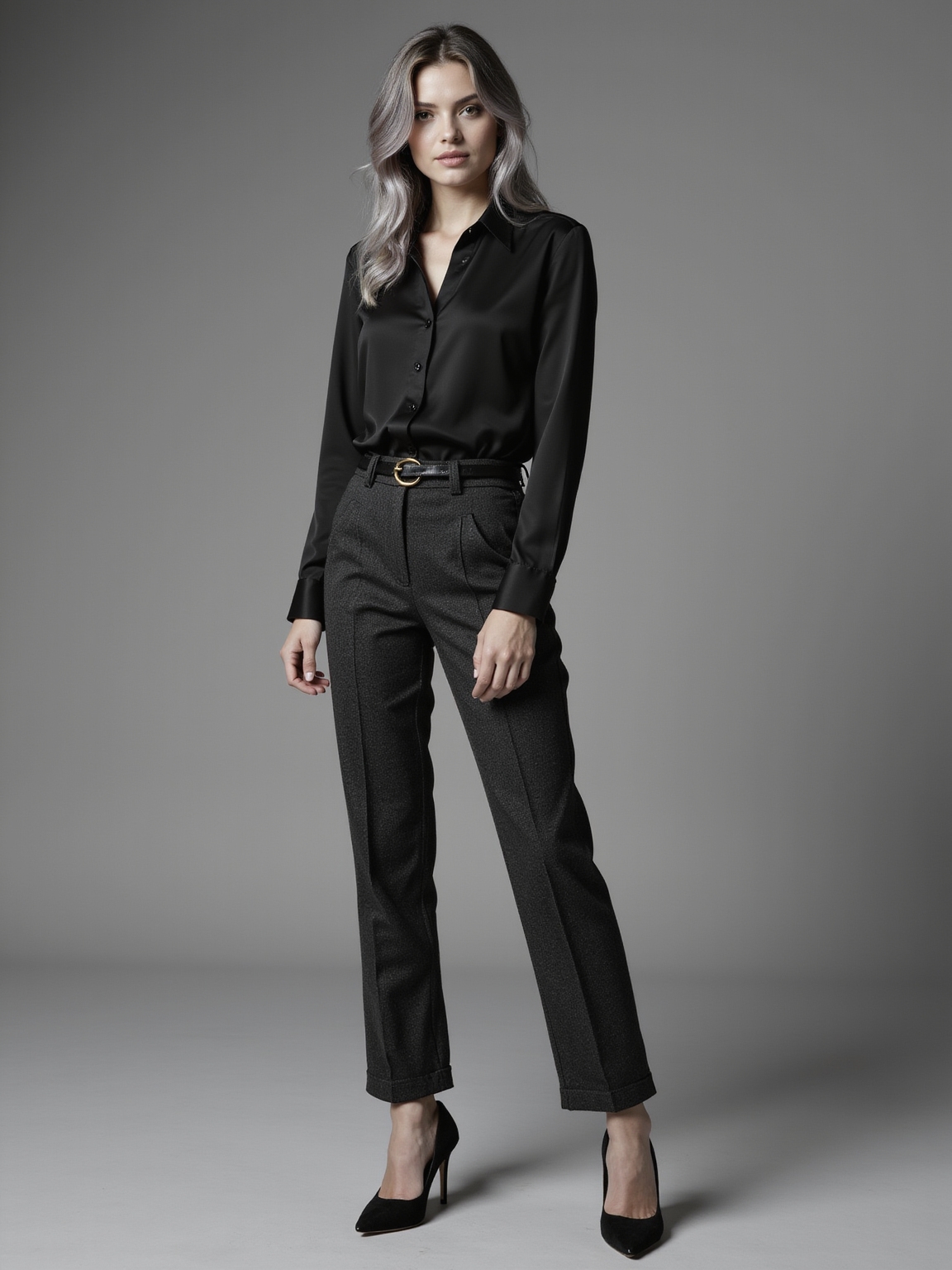 monochrome tonal polished minimalist staples