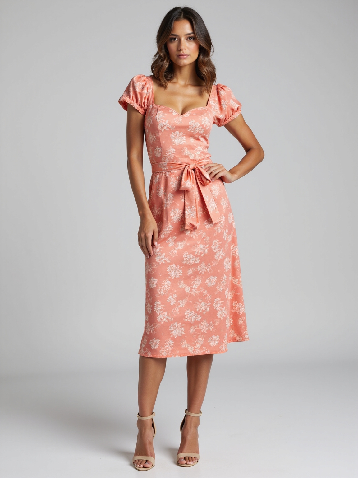 muted florals with accents
