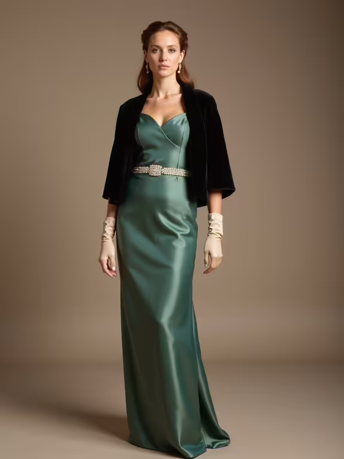 muted jewels neutral elegance