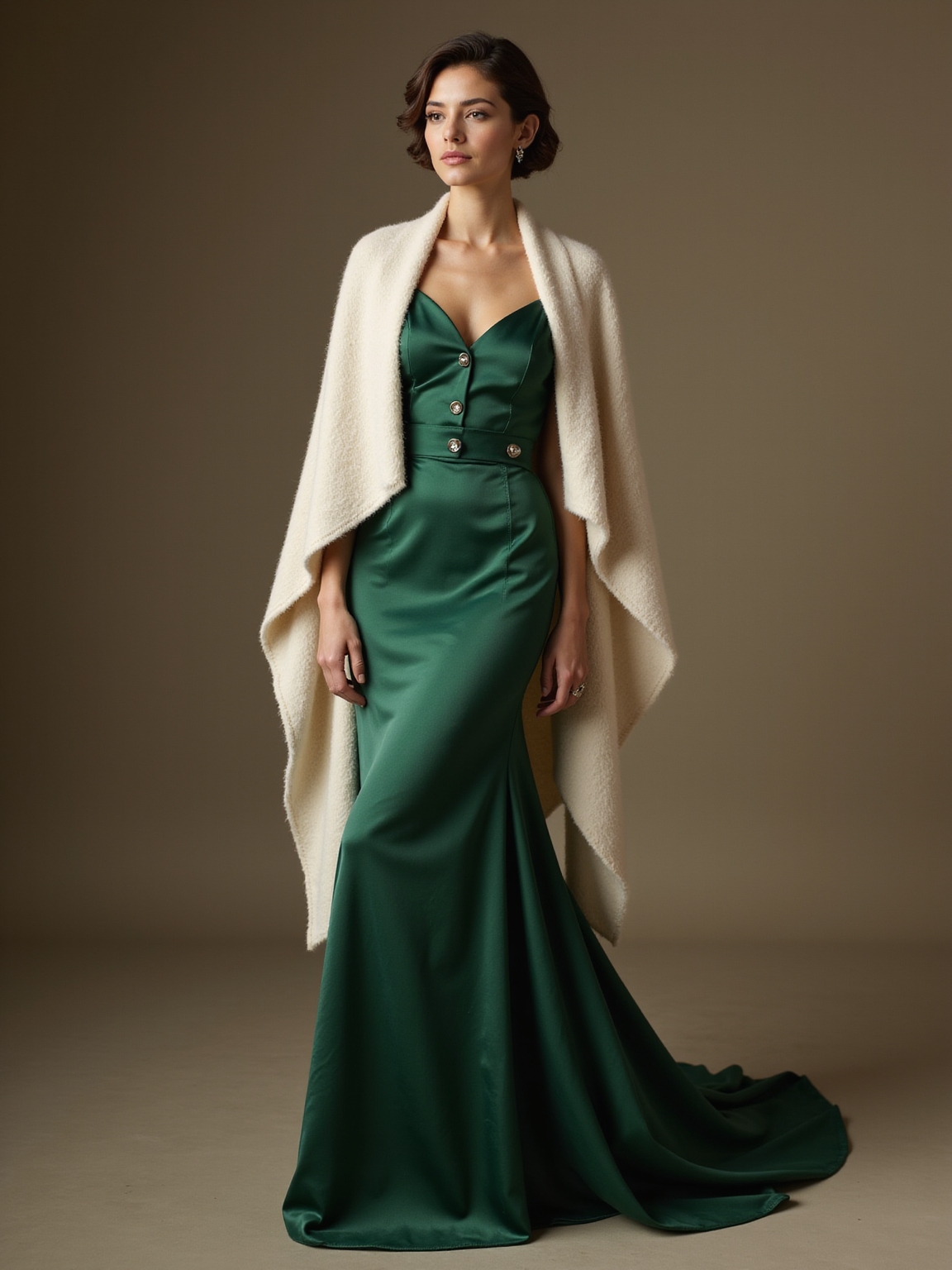 muted natural timeless evening fabrics