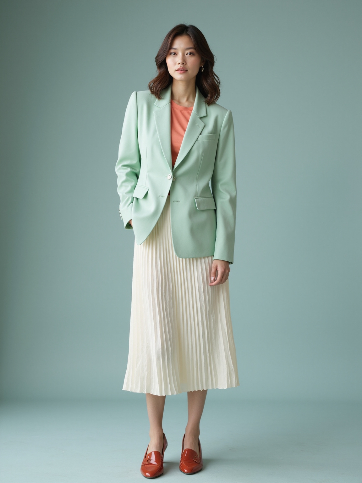 muted neutrals with delicate florals