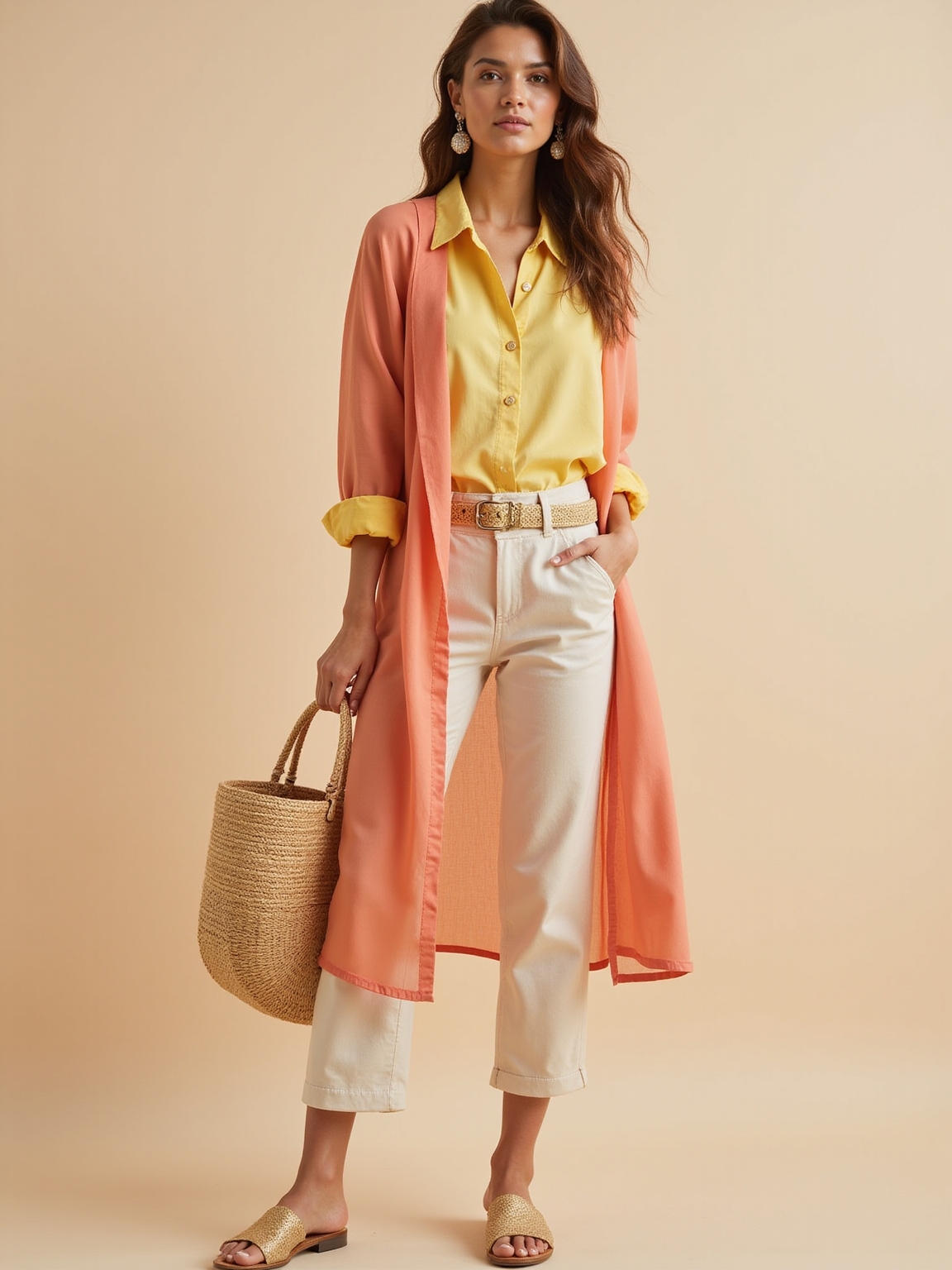 muted spring to summer palette layering