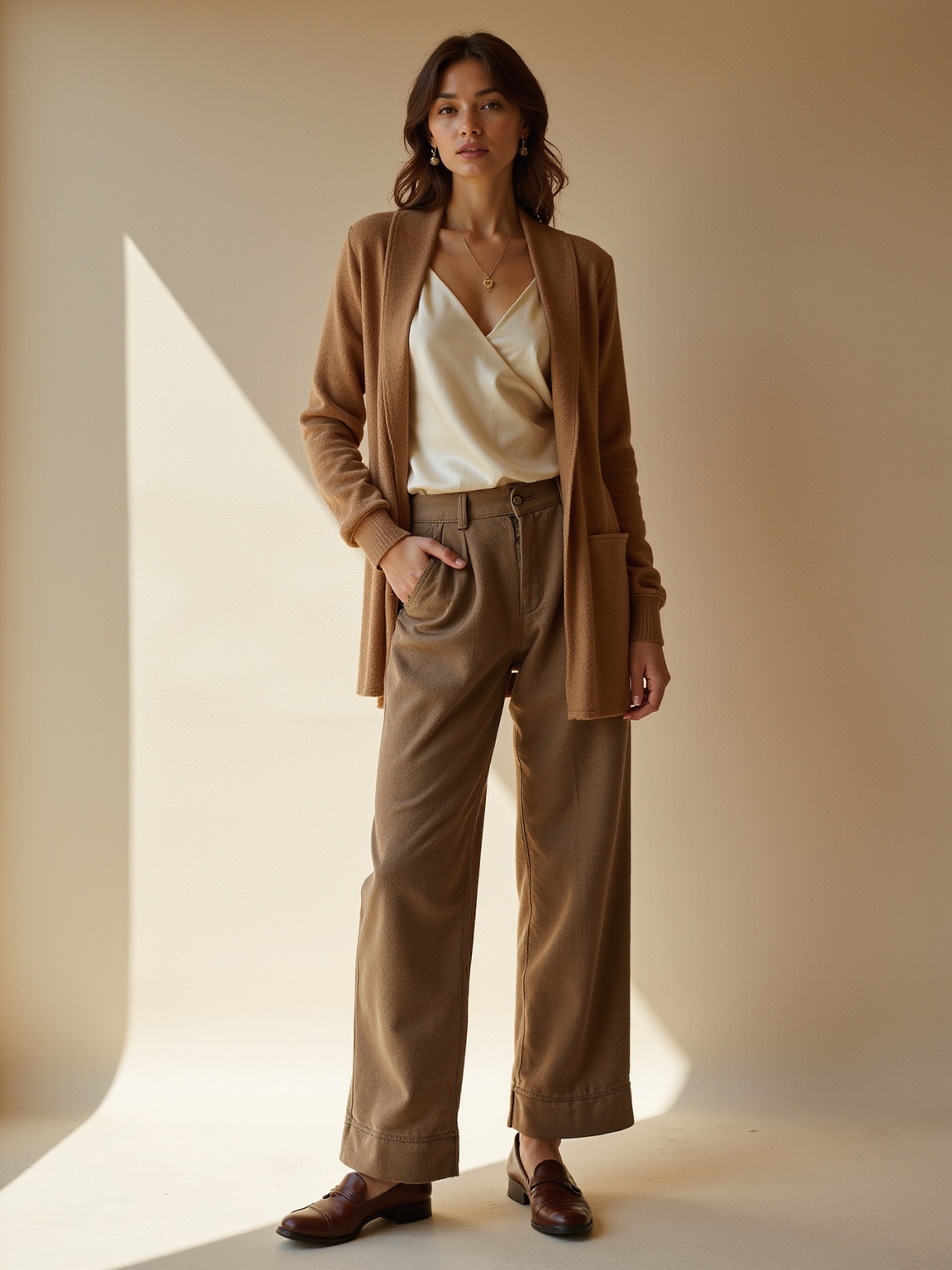 natural fibers weighted drape