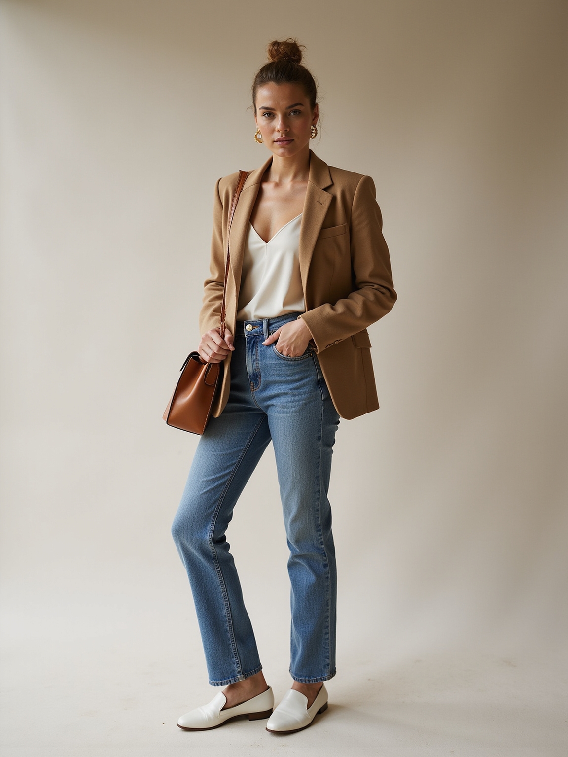neutral polished campus capsule essentials