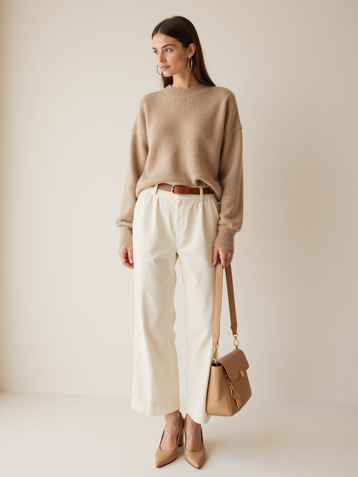 neutral tones simple silhouettes