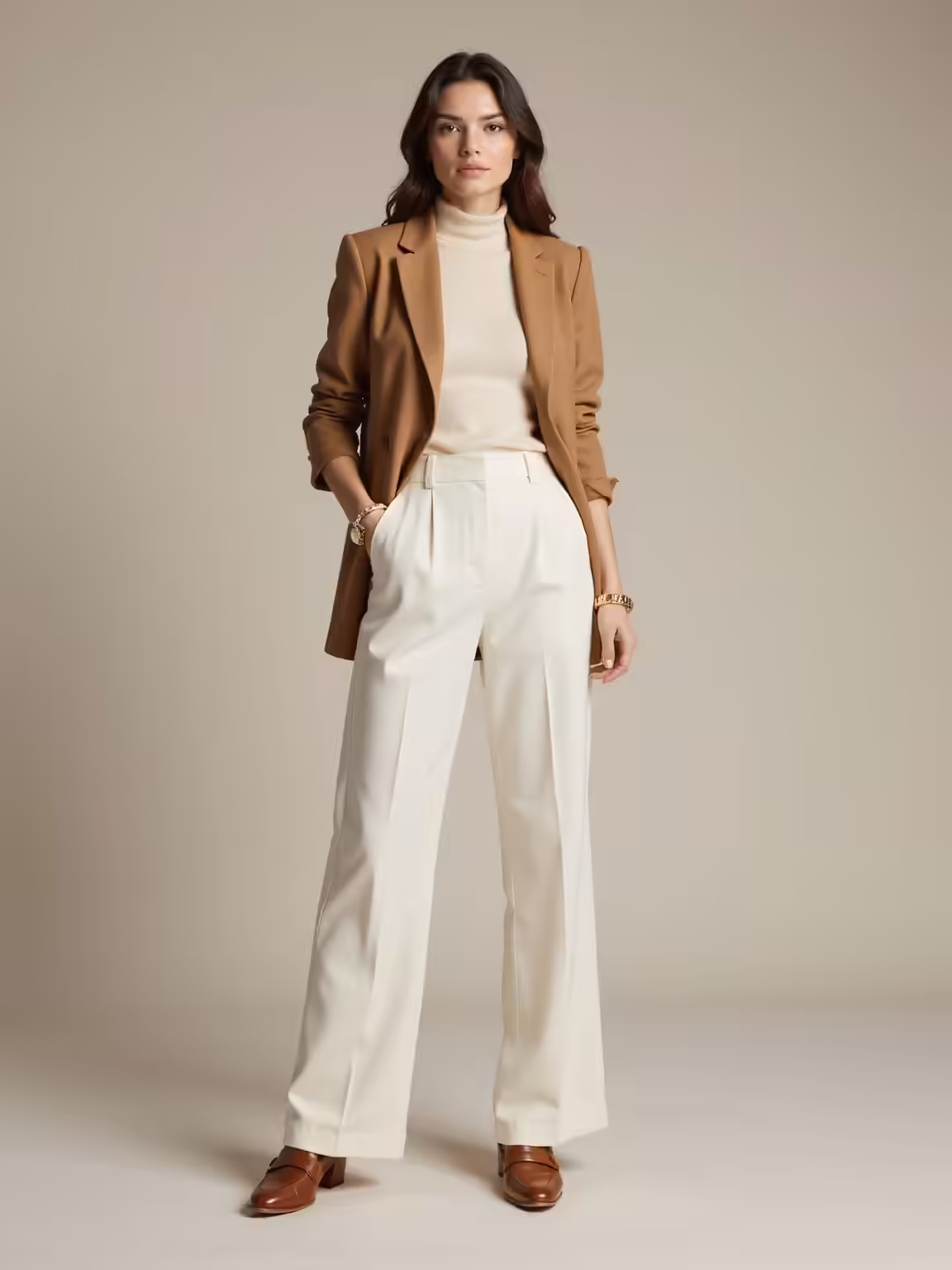 old money white pant pairings