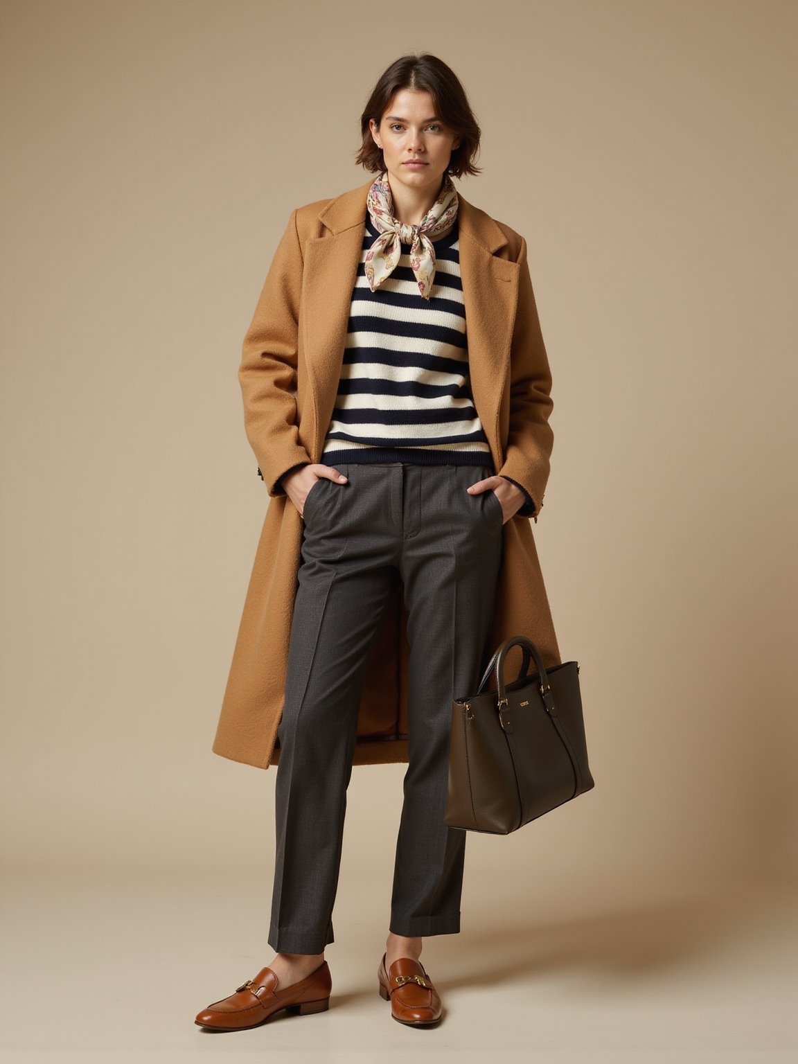 one patterned piece restrained