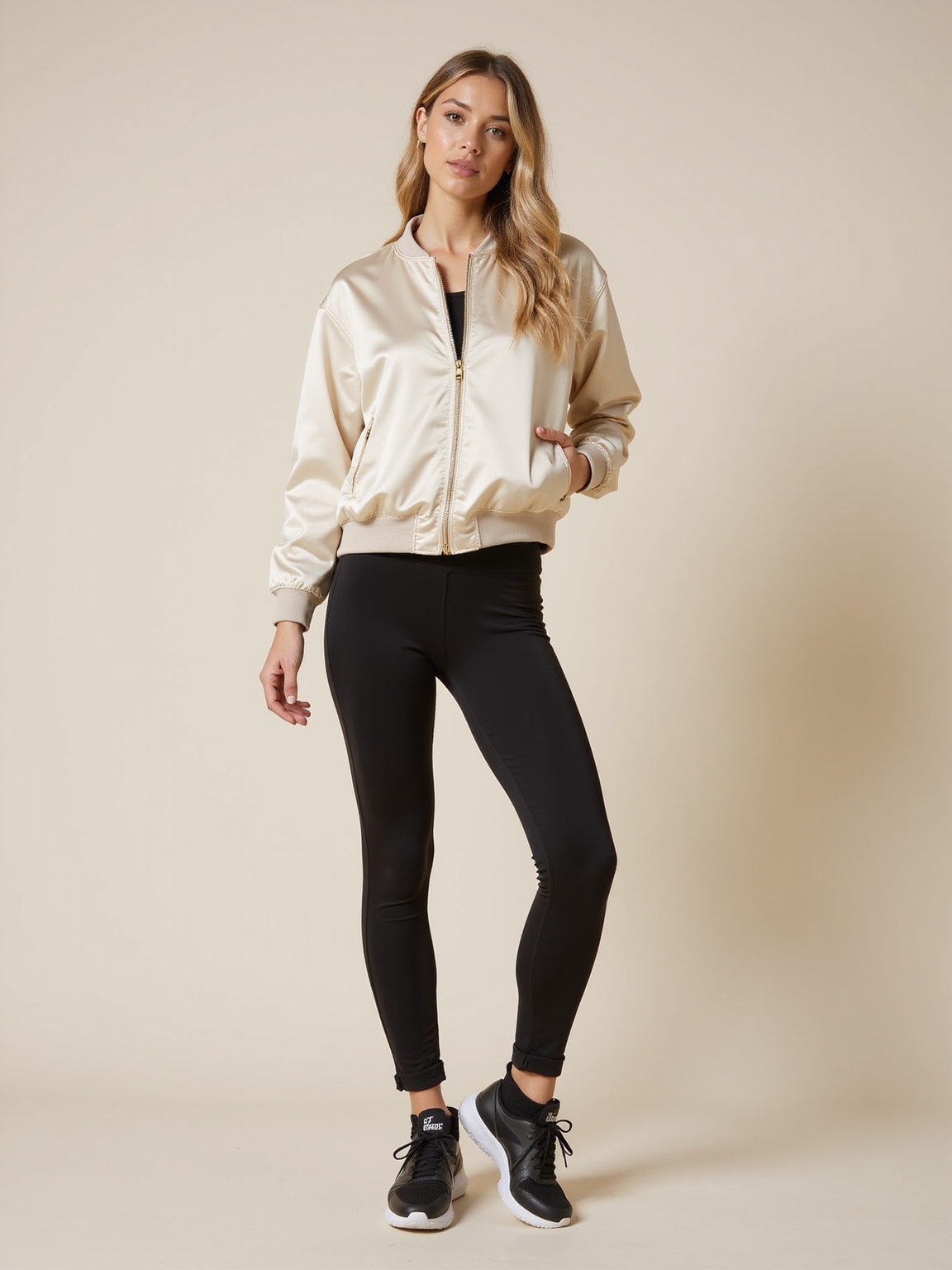 oversized paired with fitted
